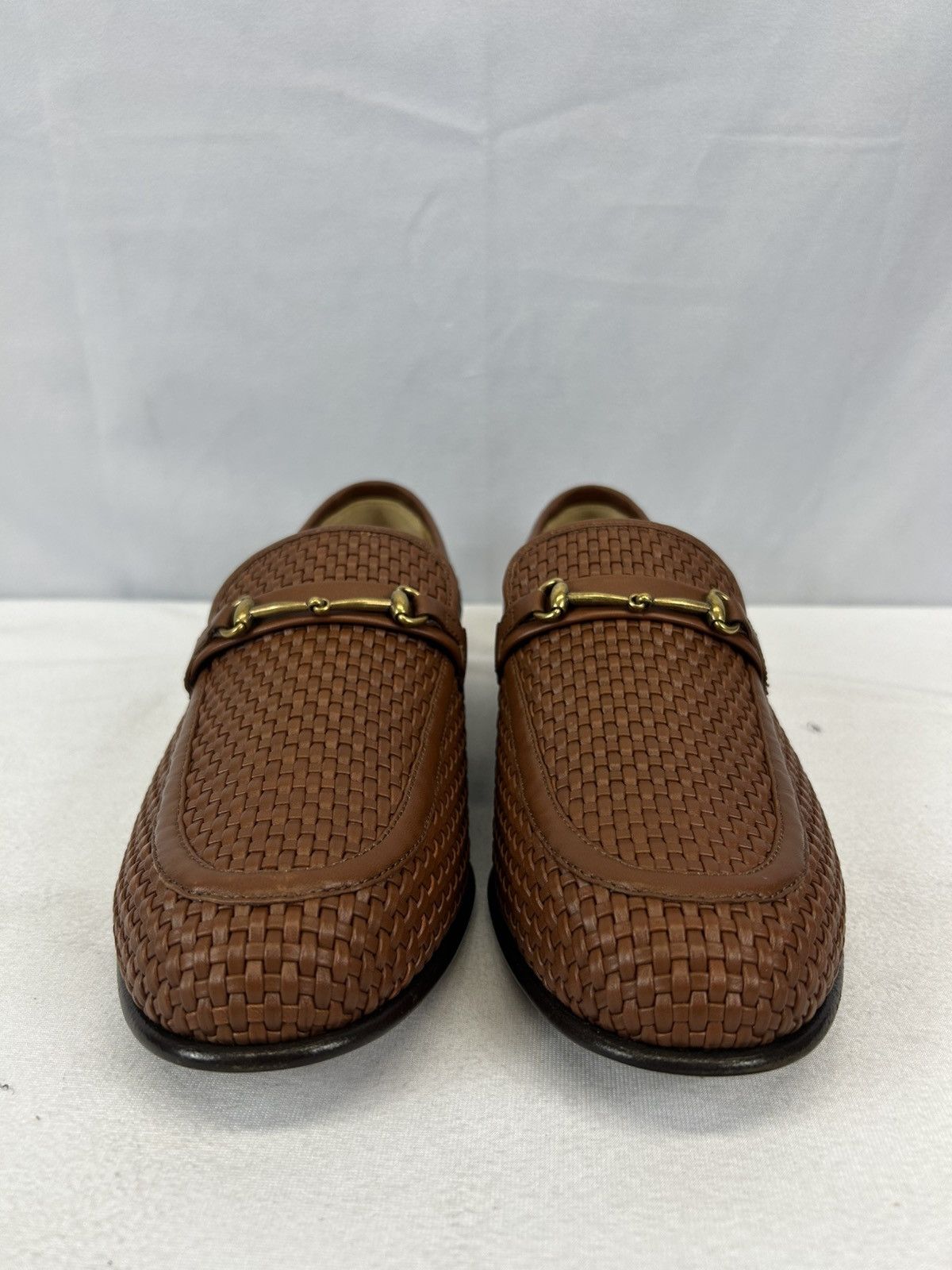 Gucci GUCCI Gucci Horsebit Crochet Leather Loafers Size US 9 / EU 42 - 5 Thumbnail