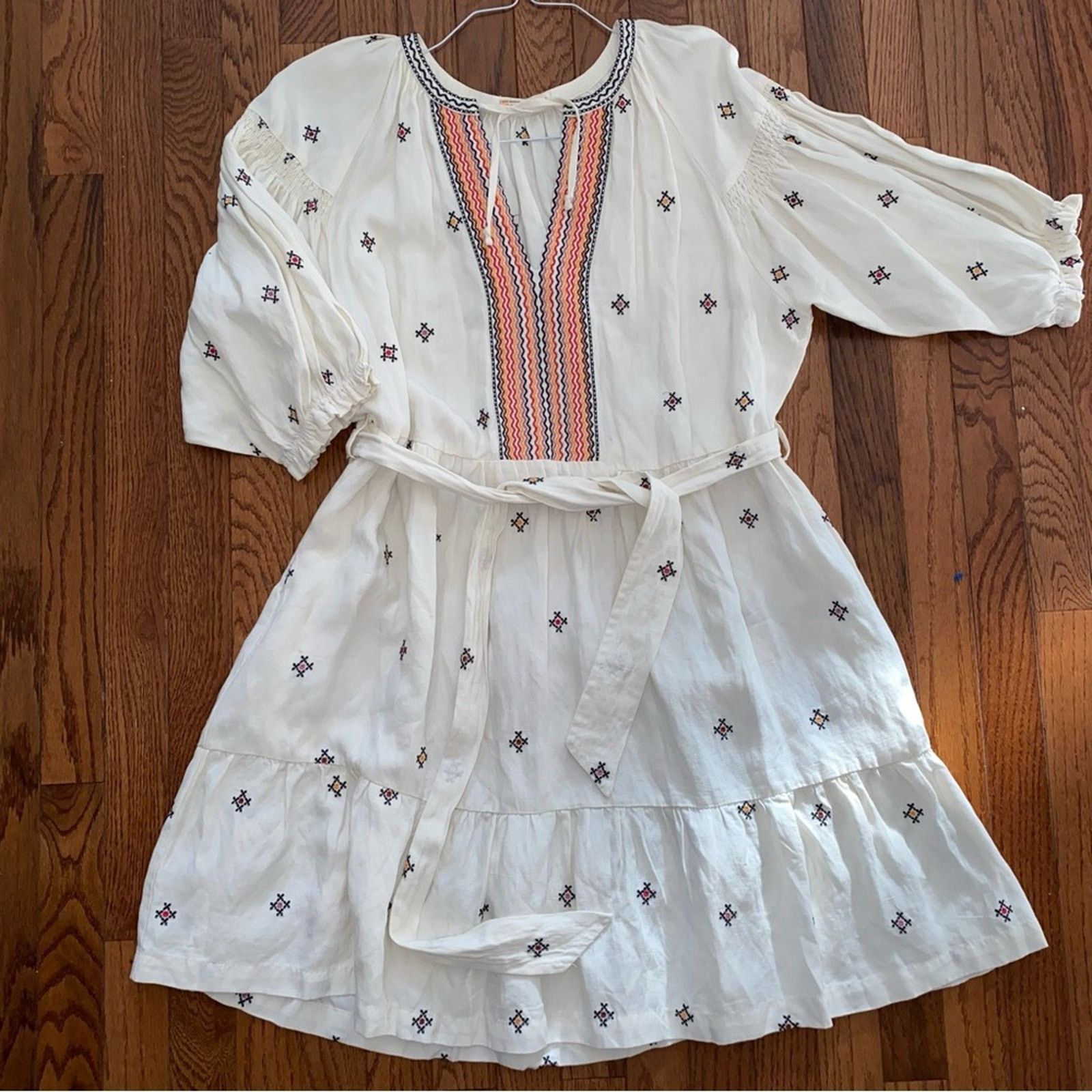 Marine Layer Marine Layer $158 Peyton Mini Dress Womens LG EUC Size L / US 10 / IT 46 - 3 Thumbnail