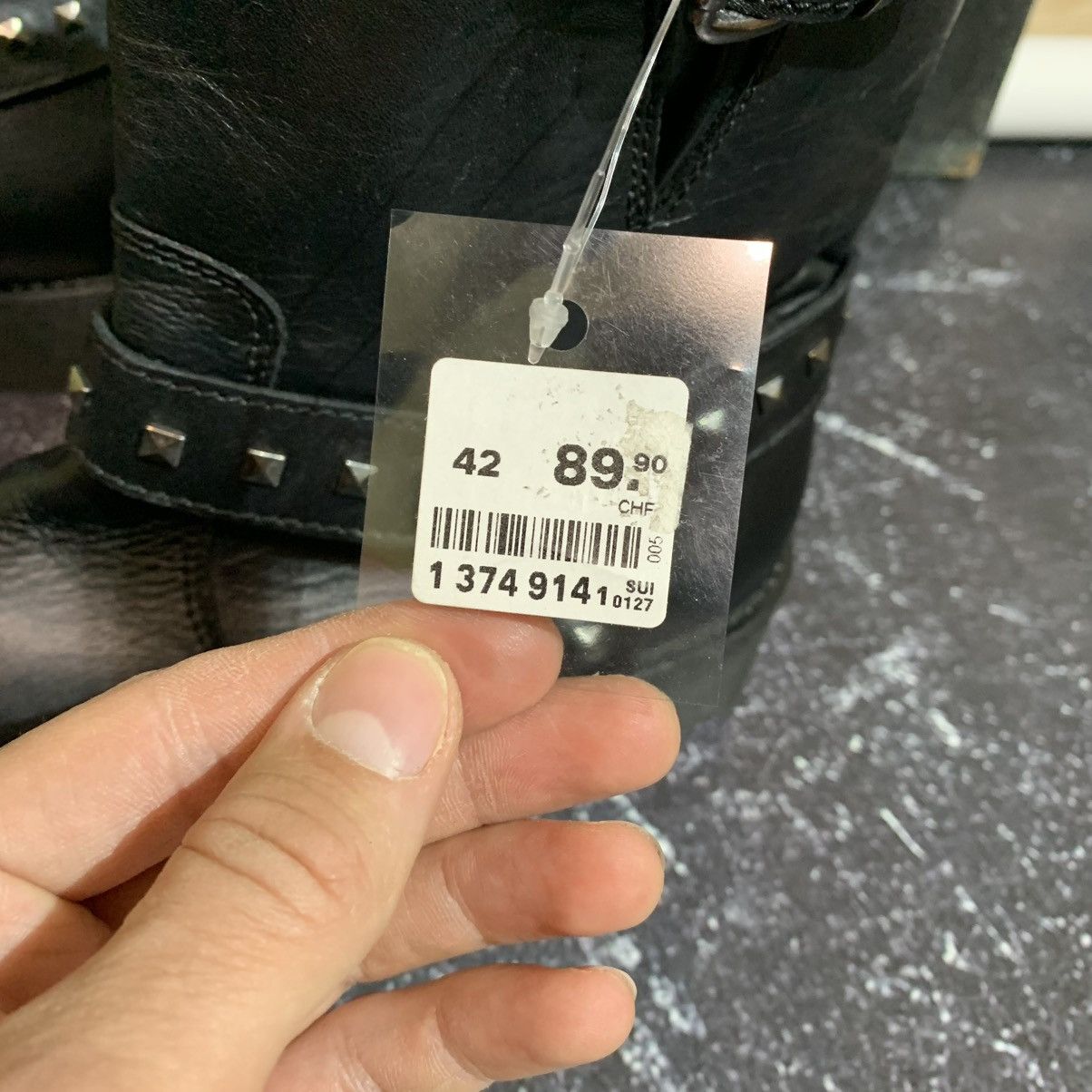 Other Men’s Leather Cowboy Boots AM S 42 EU 28 cm Rick Owens Style Size US 9 / EU 42 - 4 Thumbnail