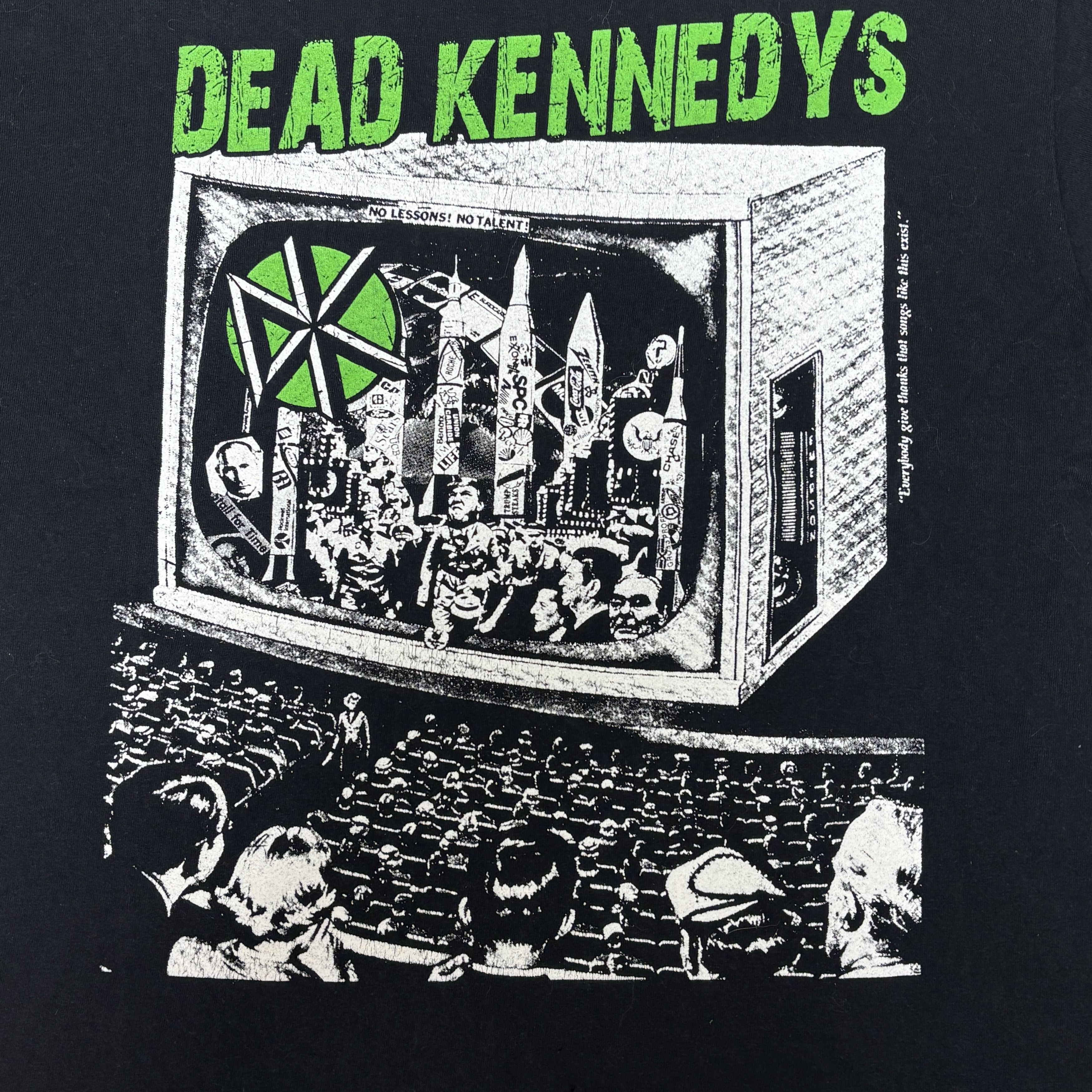 Band Tees Dead Kennedys Shirt Large Black Concert Punk Rock Band Tee Size US L / EU 52-54 / 3 - 4 Thumbnail