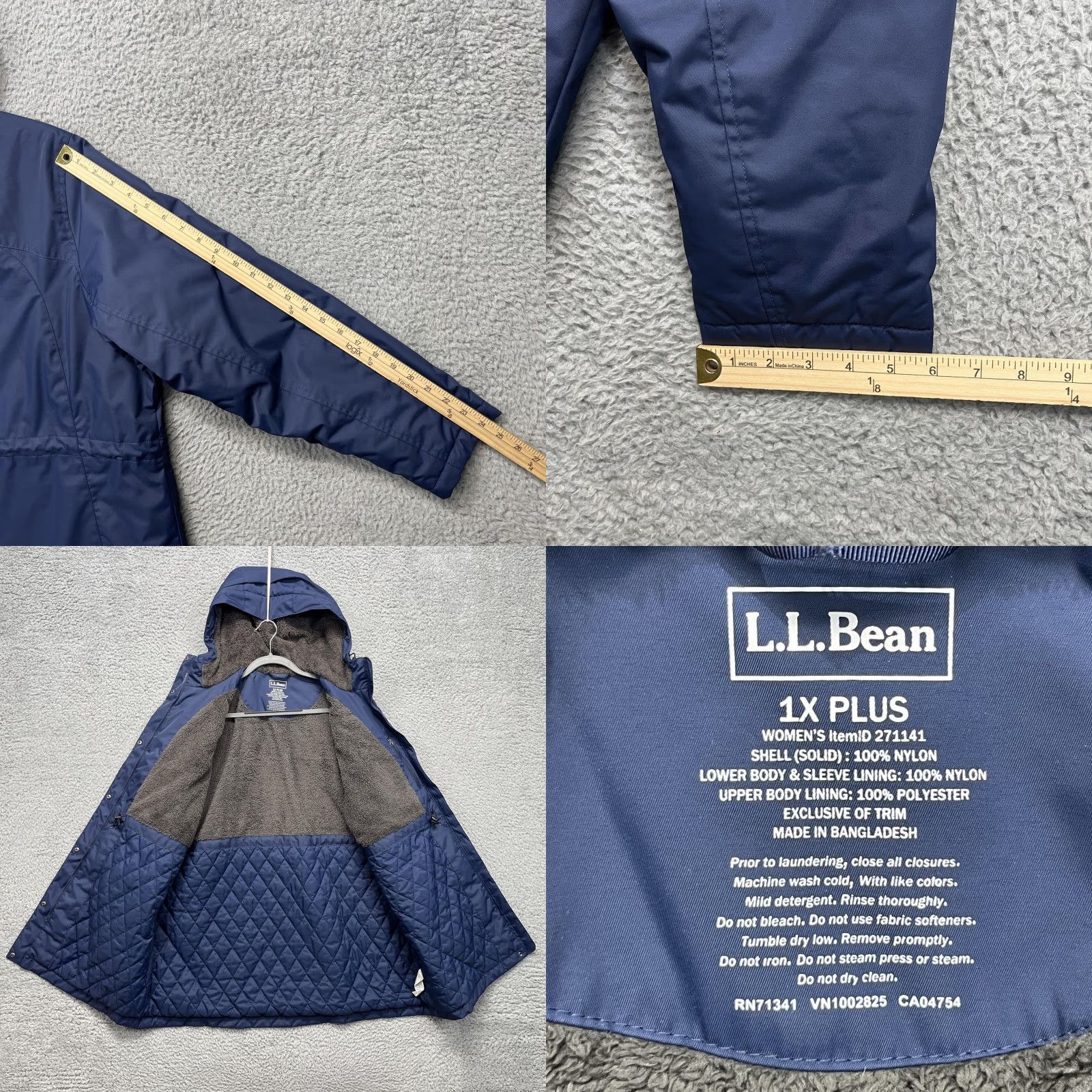 Vintage VINTAGE L.L. Bean Coat Size XL / US 12-14 / IT 48-50 - 9 Thumbnail