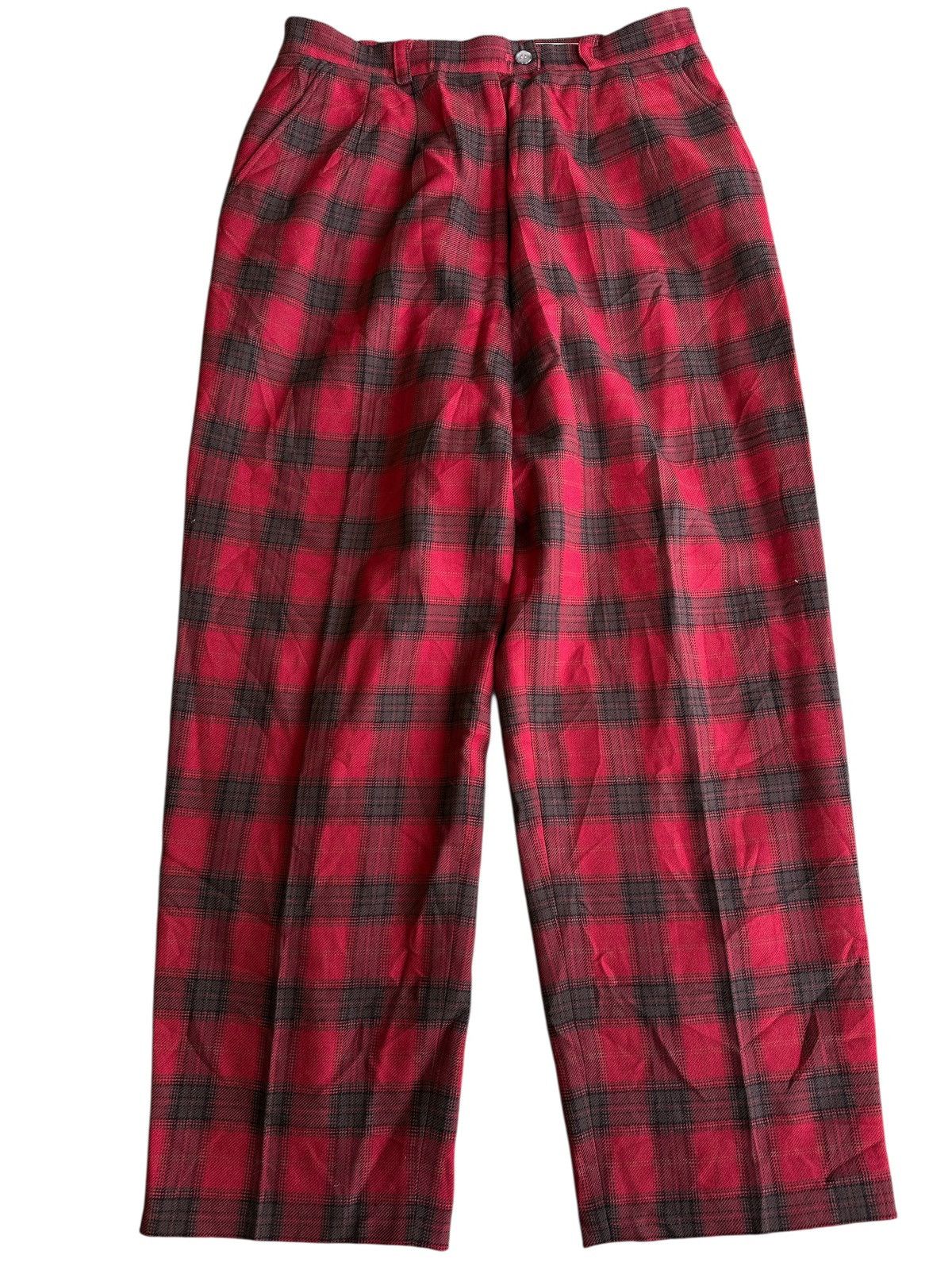 Le Grande Bleu (L.G.B.) Vintage Japanese Brand GrandSlam Wool Pants. Size US 28 / EU 44 - 1 Thumbnail