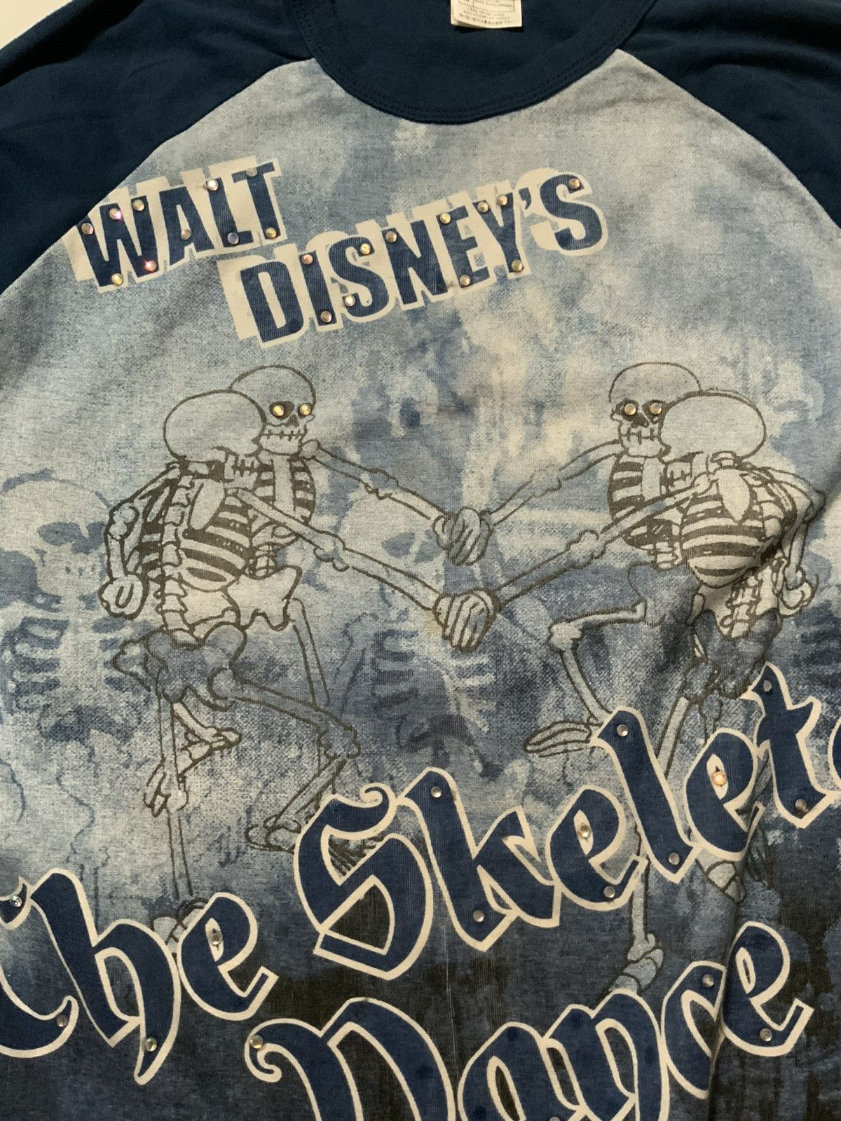 Disney Disney Silly Symphony The Skeleton Dance Jeweled T-Shirt Size US M / EU 48-50 / 2 - 9 Thumbnail