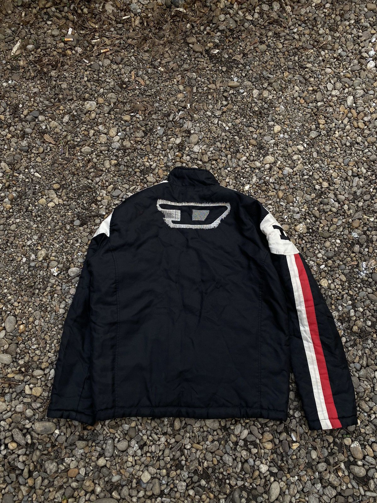 Diesel × Vintage Vintage Diesel Back Embroidered Logo Jacket Size US L / EU 52-54 / 3 - 2 Thumbnail