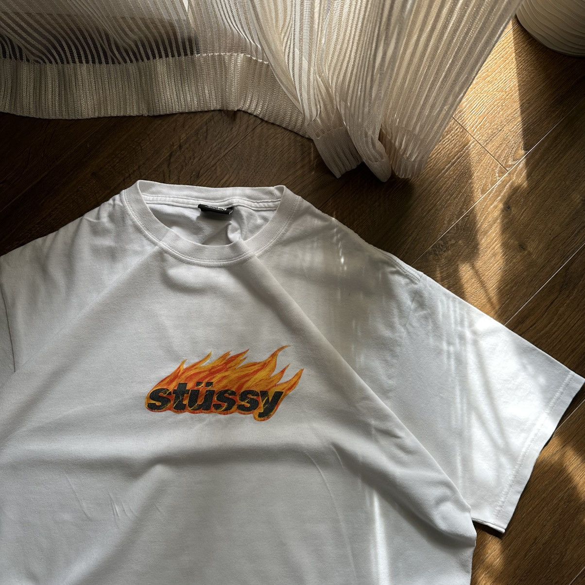Stussy Stussy Flames T-Shirt rare y2k graphic supreme oversize Size US L / EU 52-54 / 3 - 3 Thumbnail