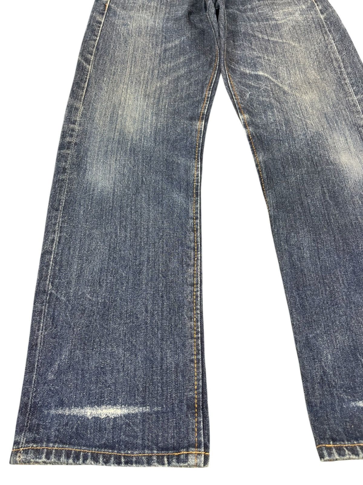 CAT'S PAW Vintage Cat’s Paw Union Made Raw Denim Selvedge Jeans Size US 31 - 5 Thumbnail