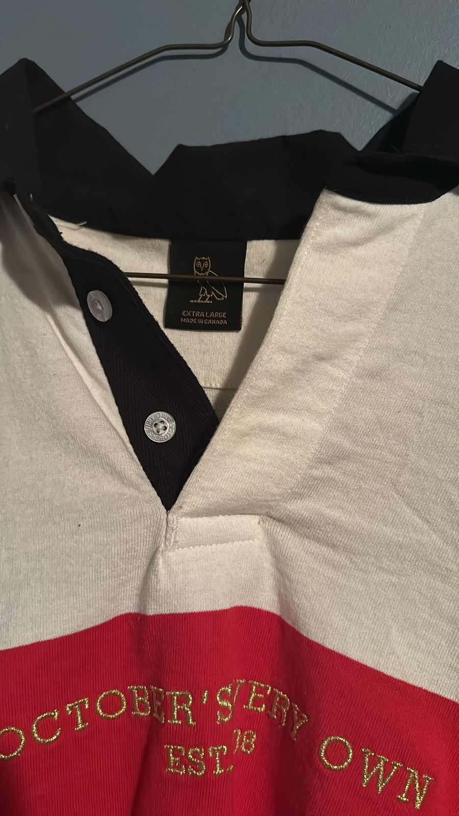 October's Very Own OVO POLO Size US XL / EU 56 / 4 - 3 Thumbnail