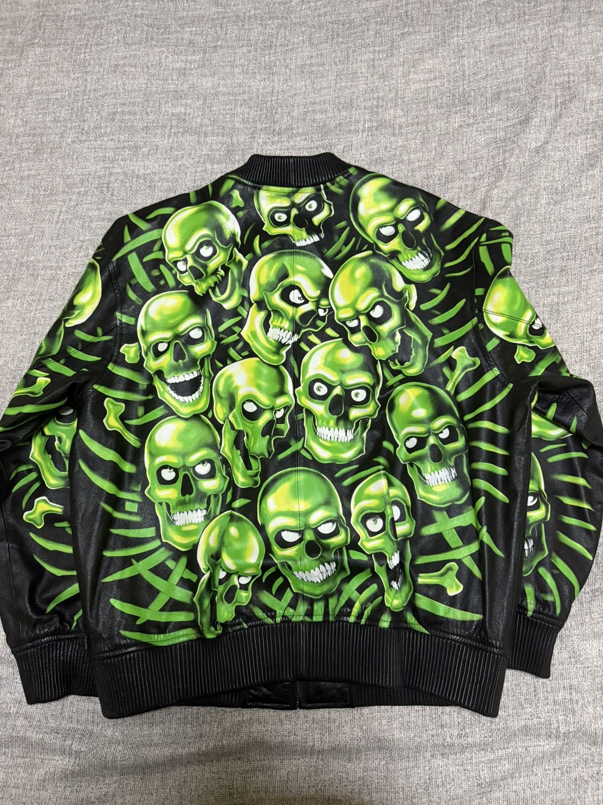 Supreme Supreme skull leather jacket XLarge size new Size US XL / EU 56 / 4 - 2 Thumbnail