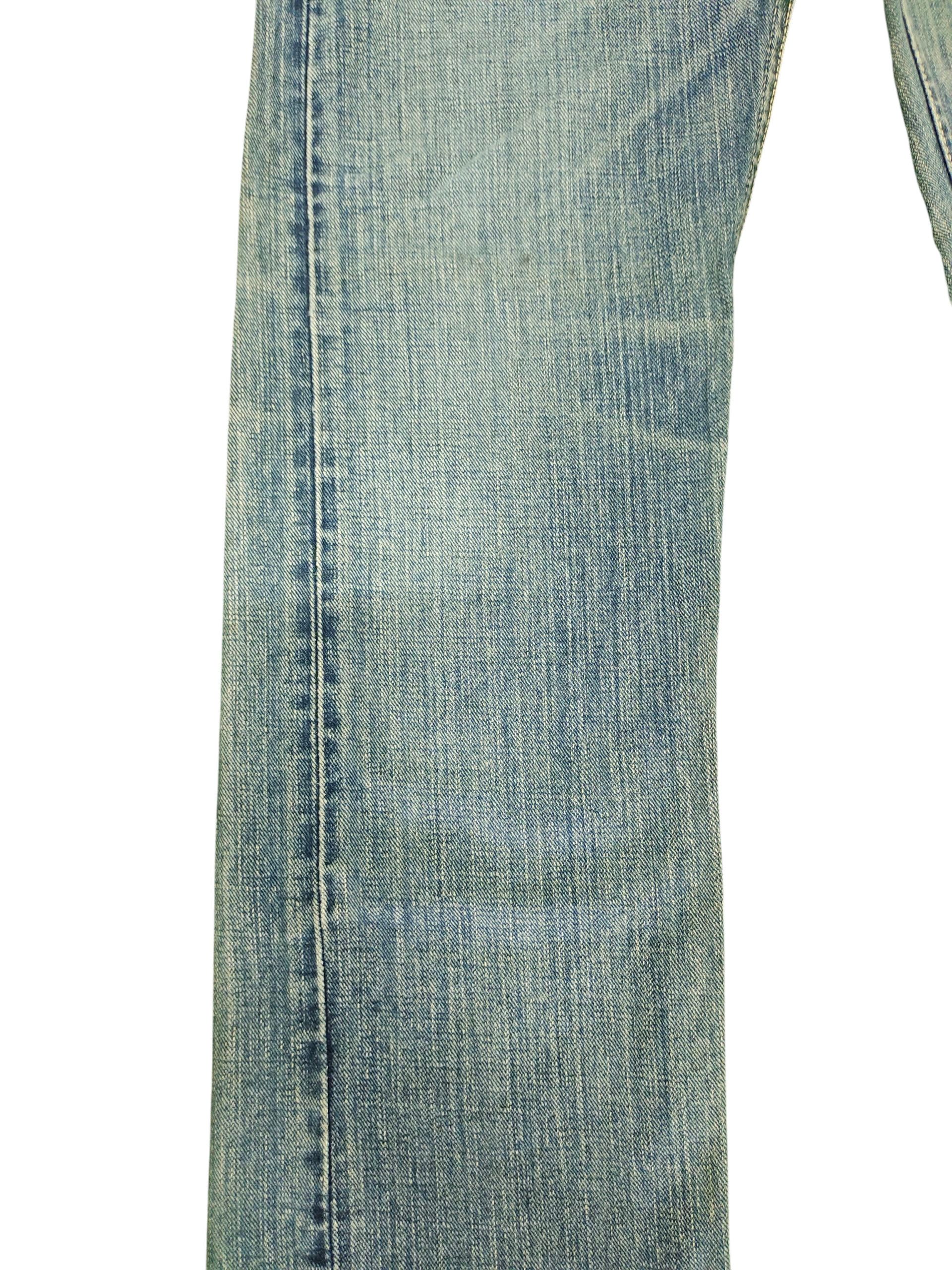 Sugar Cane Vintage 90s Sugar Cane Selvedge Jeans - Clawmark Faded denim Size US 28 / EU 44 - 4 Thumbnail