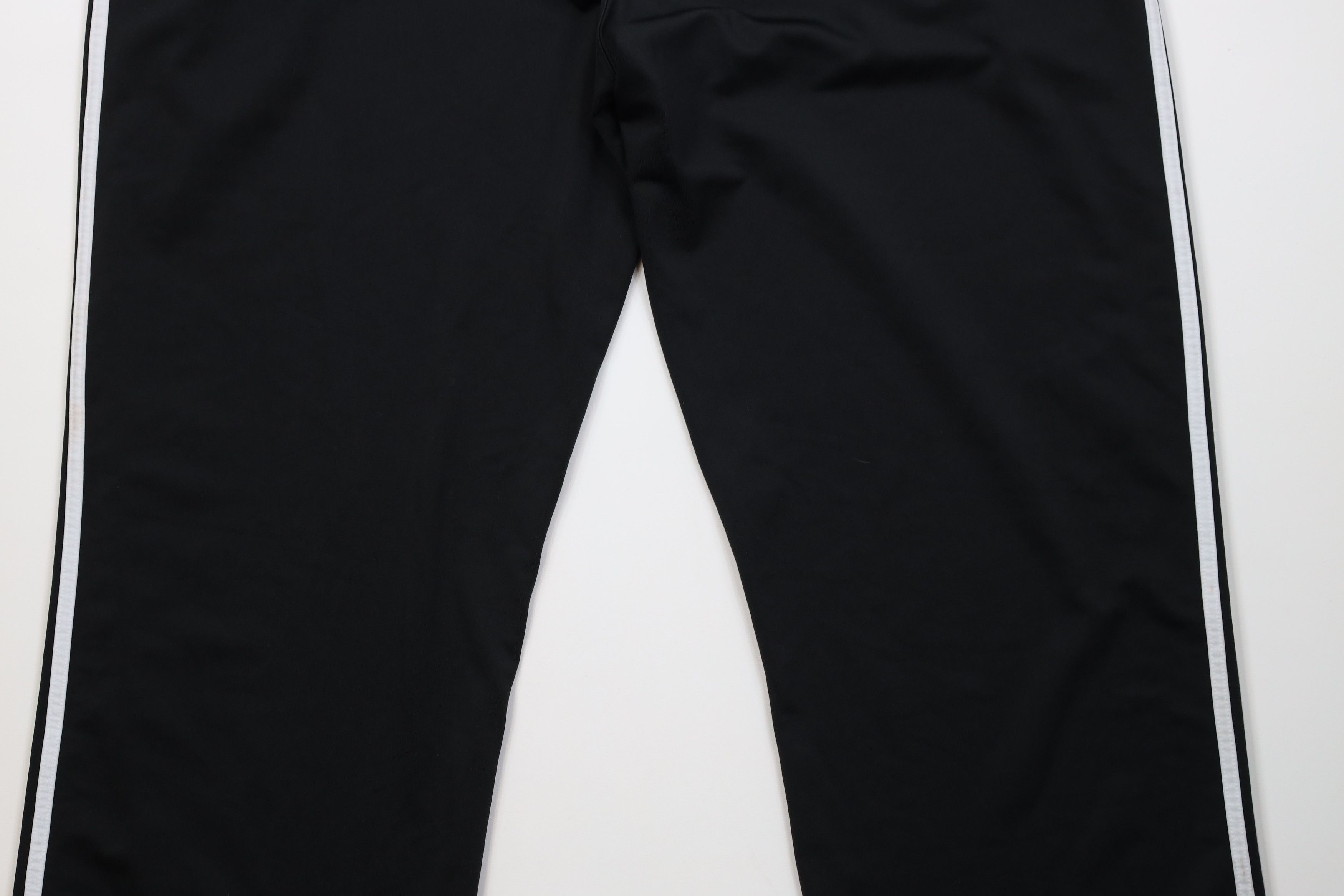 Adidas Vintage Y2K Adidas Striped Wide Leg Sweatpants Pants Black Size US 40 / EU 56 - 12 Thumbnail