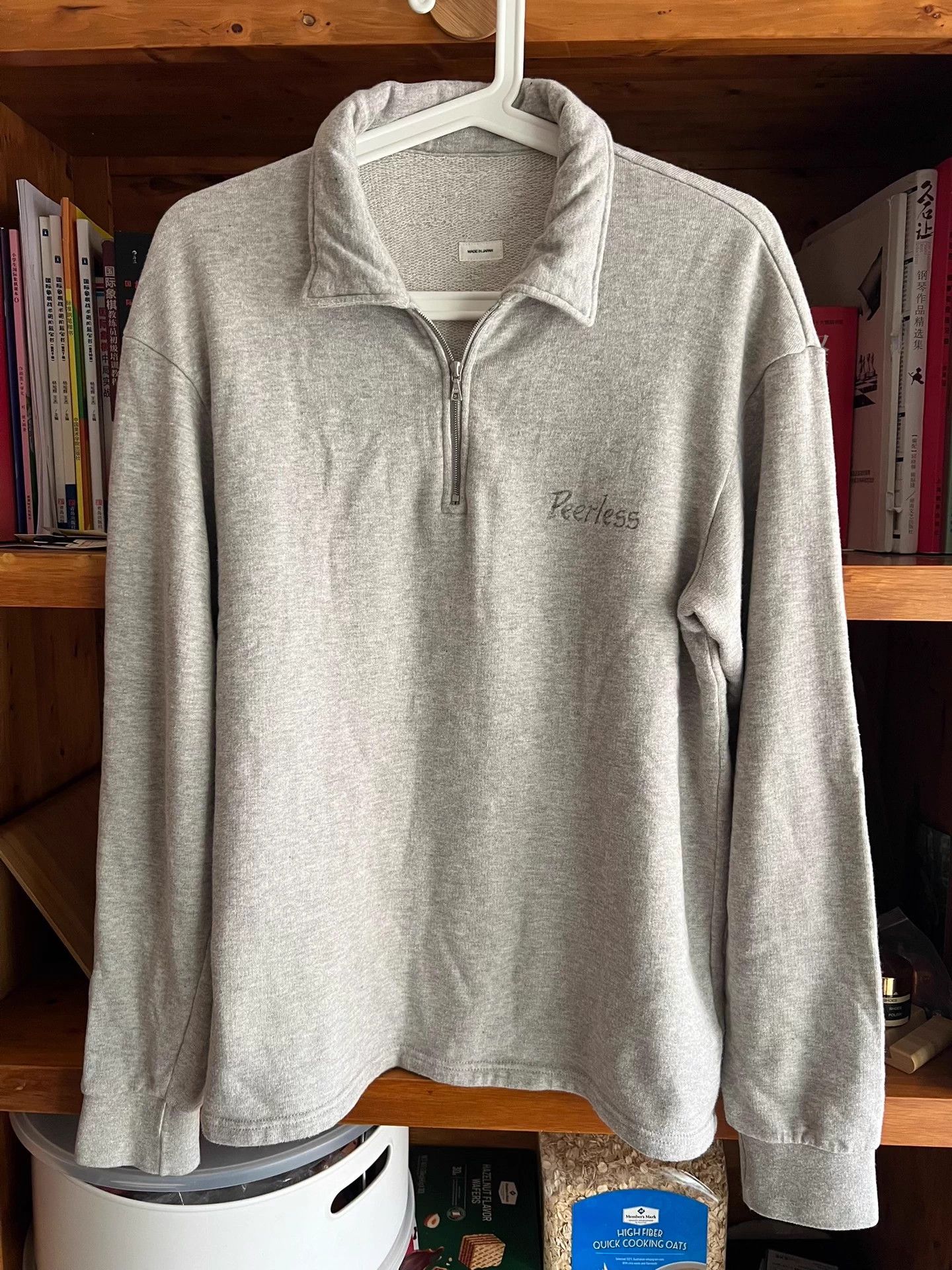 Visvim visvim godfrey half-zip Riri size 2 Japan cotton cashmere Size US M / EU 48-50 / 2 - 1 Thumbnail
