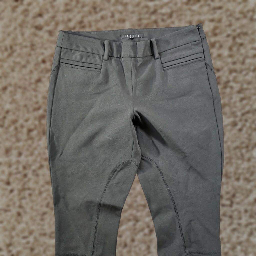 Theory **Theory Women's Size 6 Black Fitted Zip Casual Pants** User: **Theory Women's Size 6 Black Fitted Zip Casual Pants** Size 28" / US 6 / IT 42 - 1 Thumbnail