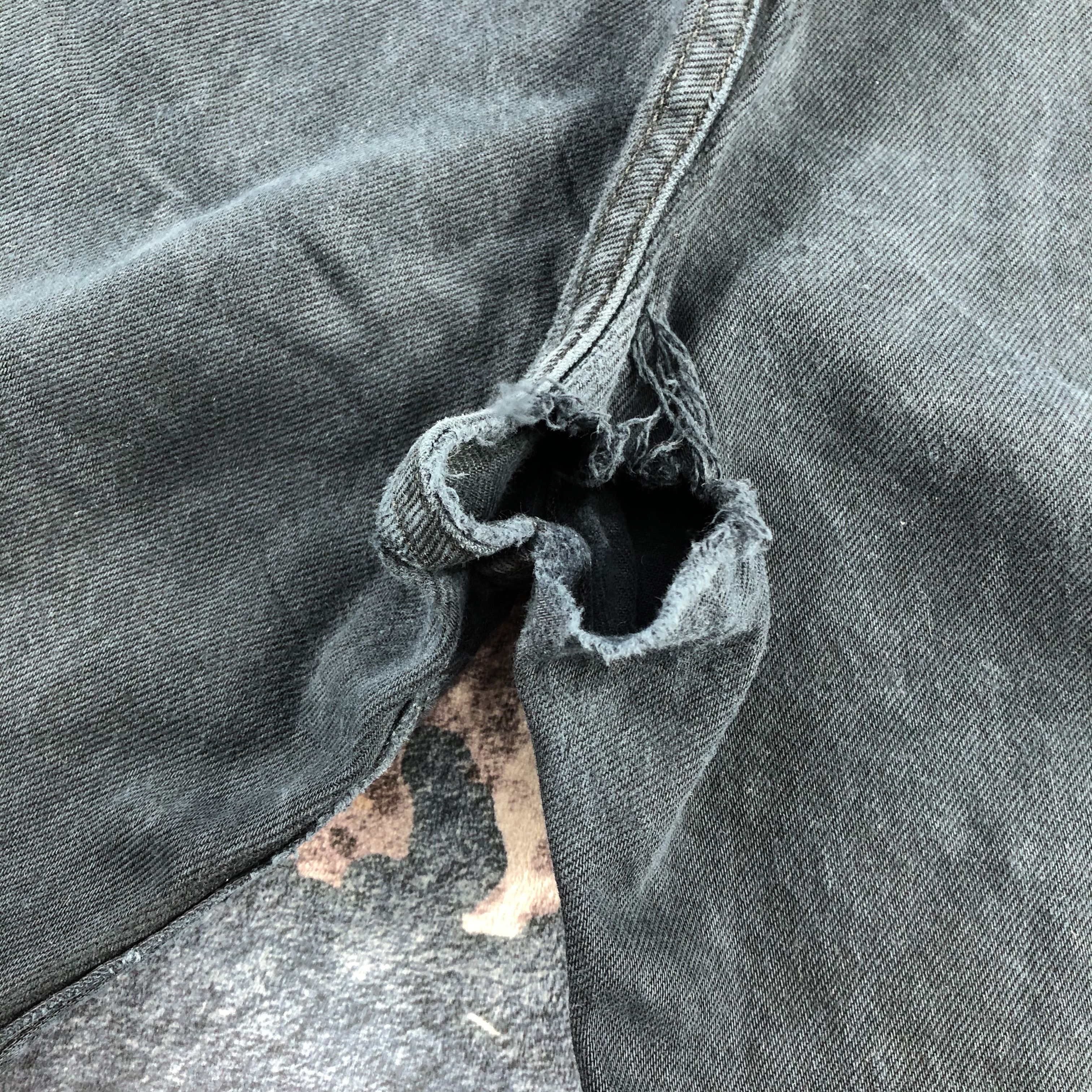 Levi's × Vintage Faded Black Levis 501 Jeans-JM2920 Size US 41 - 6 Thumbnail