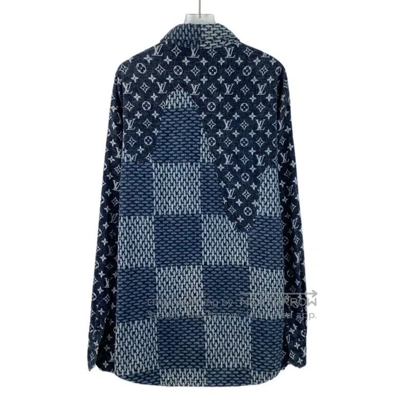 Louis Vuitton Louis Vuitton Dark blue checkerboard logo presbyopic patch Size US XL / EU 56 / 4 - 2 Thumbnail