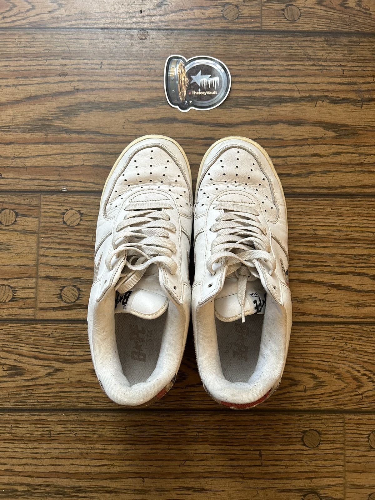 Bape Bape White / Bapestas Size US 9 / EU 42 - 3 Thumbnail