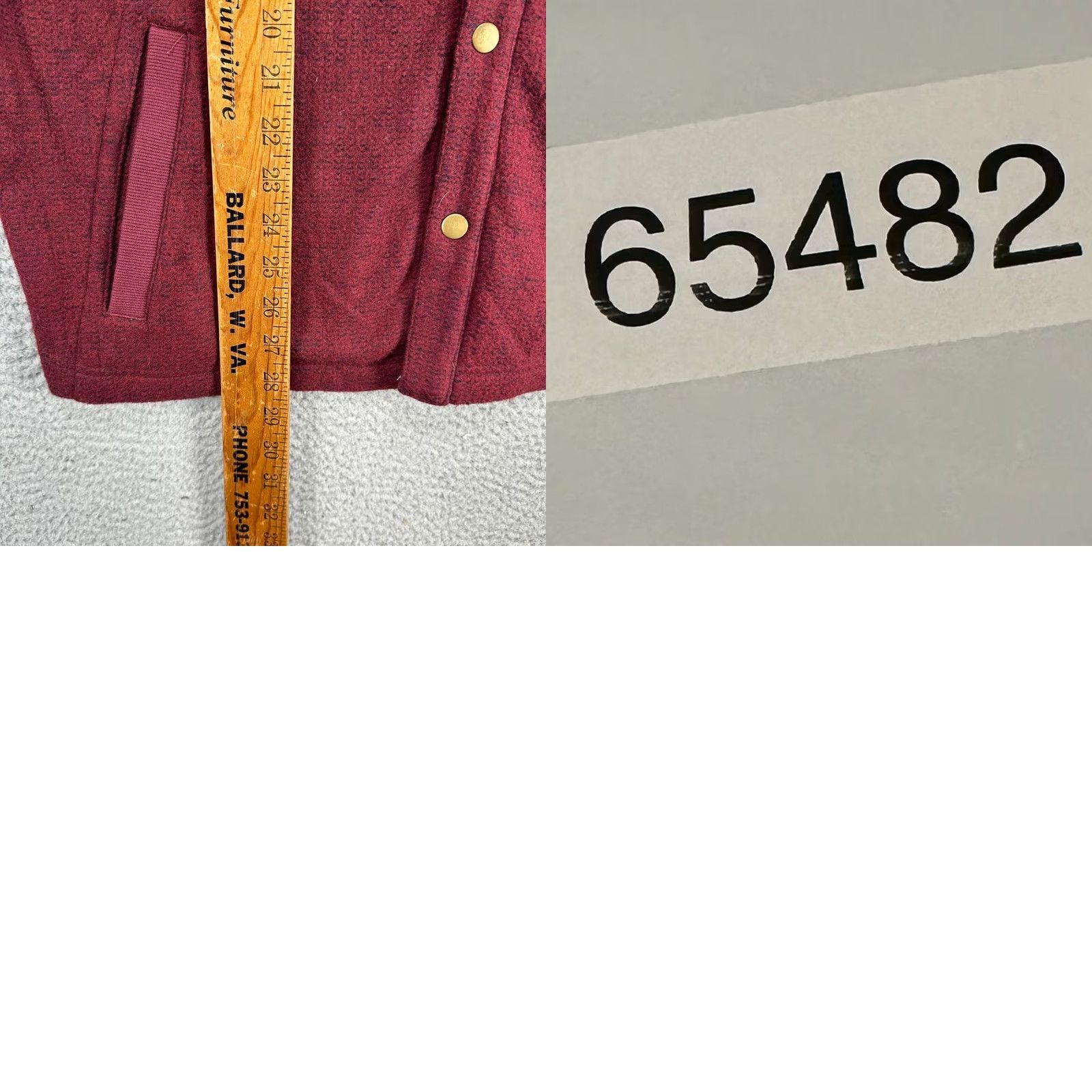 Carbon2Cobalt VINTAGE? No. Carbon 2 Cobalt Snap Shacket Shirt Mens Medium Maroon Button Up Jacket Pocket Shirt Jacket Mens Medium Red Outdoor Winter Casual Size US M / EU 48-50 / 2 - 8 Thumbnail