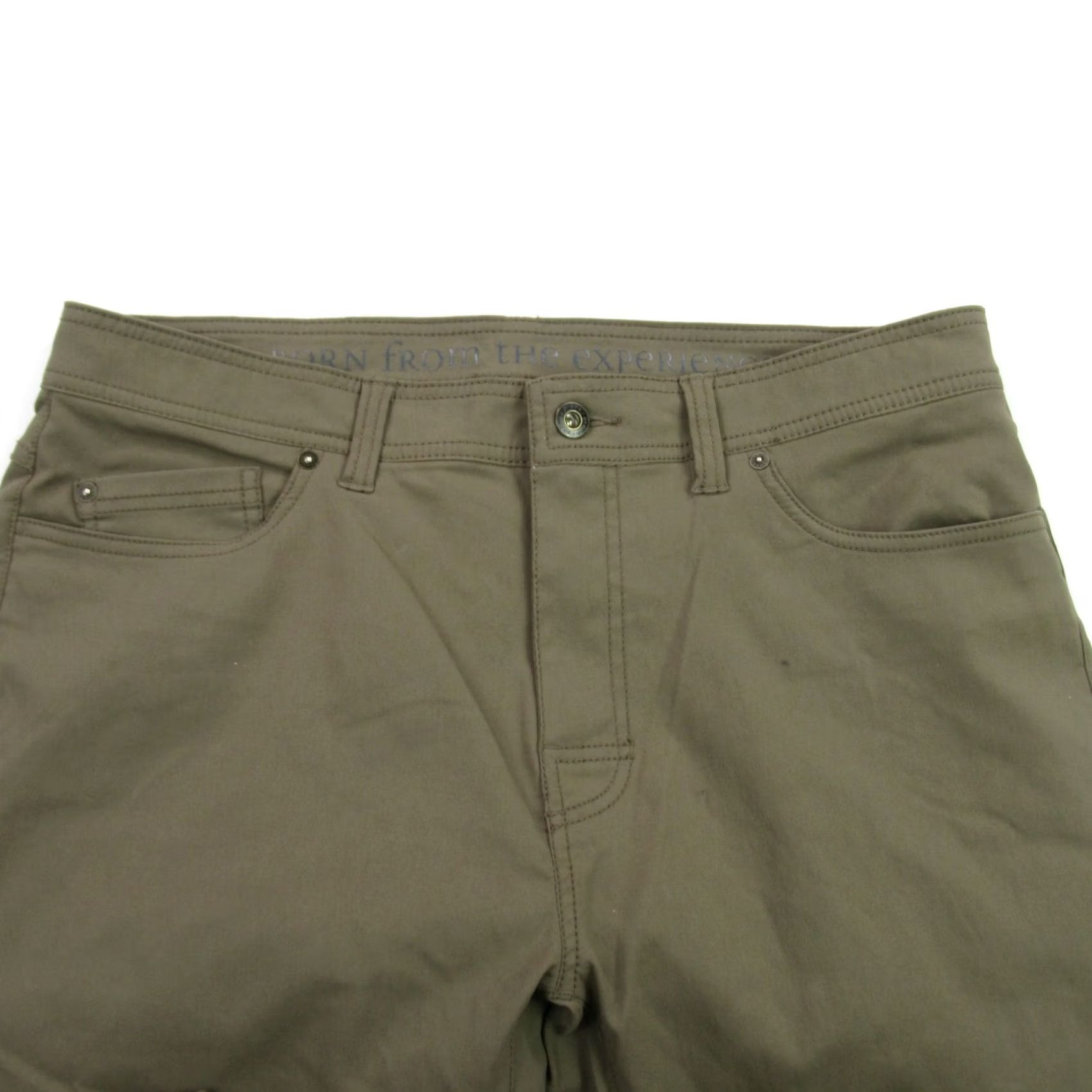 Prana prAna Pants Women 35X28 Regular Lightweight Outdoors Hiking Brown Slim Chino Pants Woman Regular Size 35 Brown Slim Size 24" / US 00 / IT 34 - 2 Thumbnail