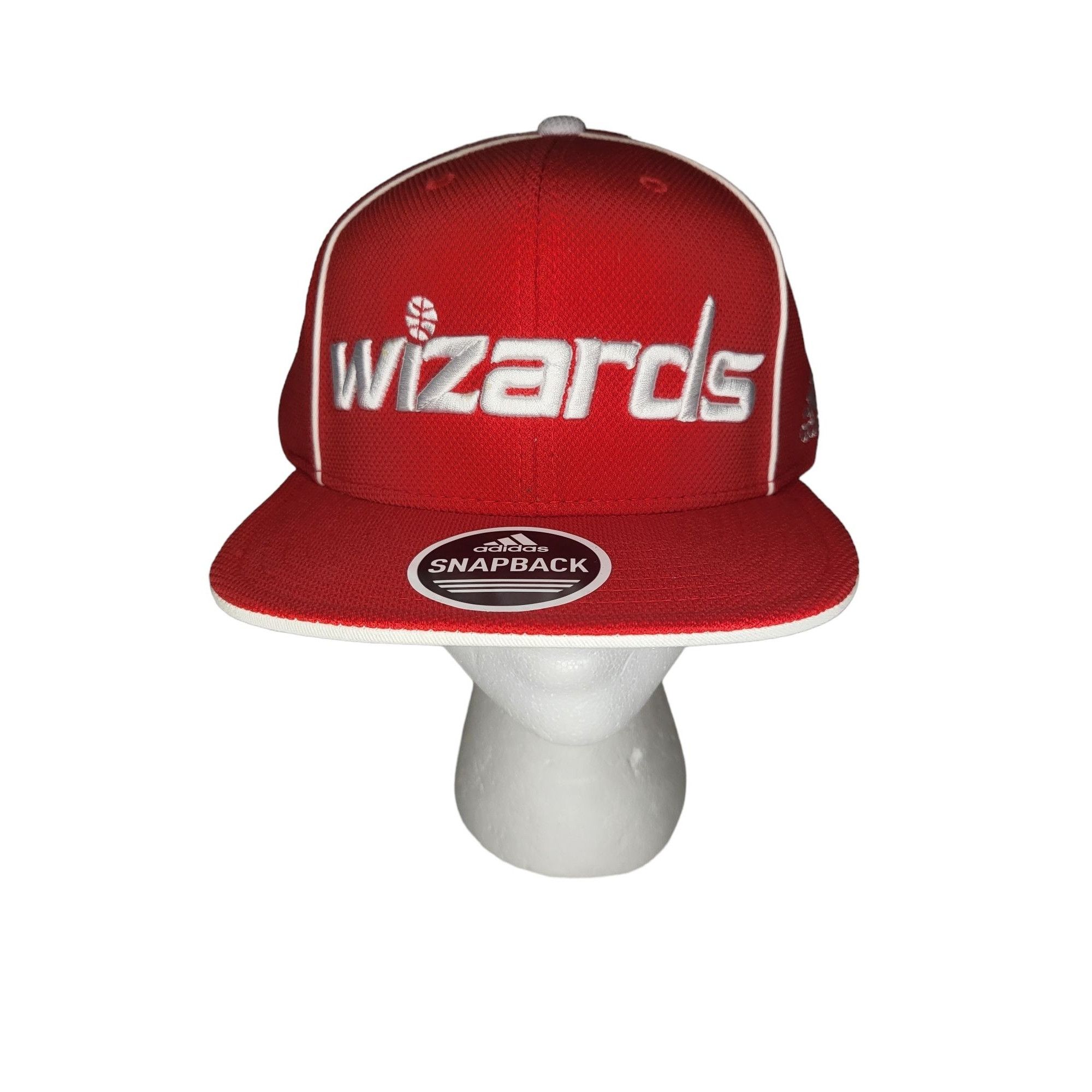 Adidas NBA Adidas Snapback Hat Washington Wizards One Size NWT Red Size ONE SIZE - 1 Thumbnail