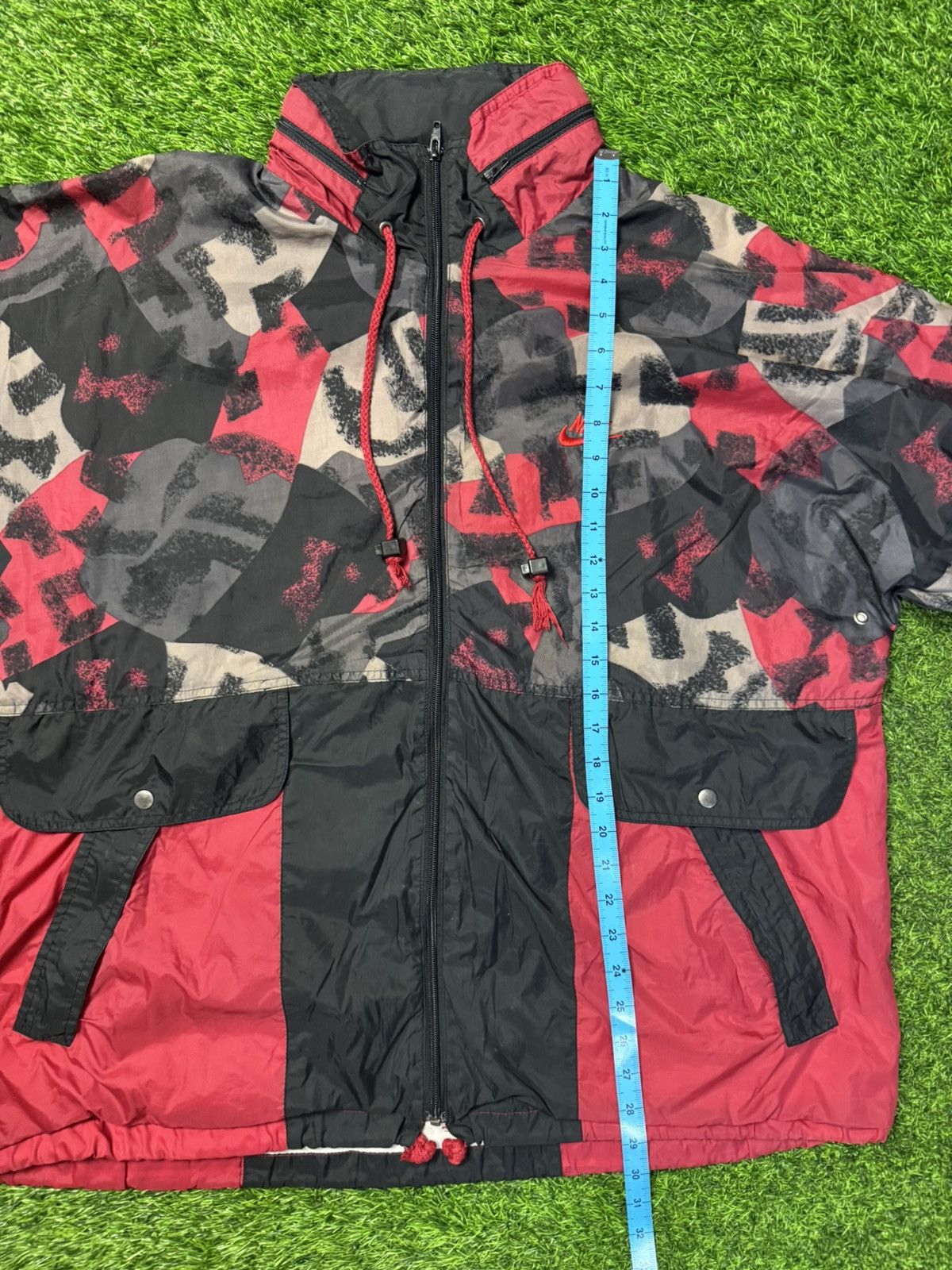 Nike × Vintage vintage NIKE big logo - windbreaker jacket Size US L / EU 52-54 / 3 - 11 Thumbnail