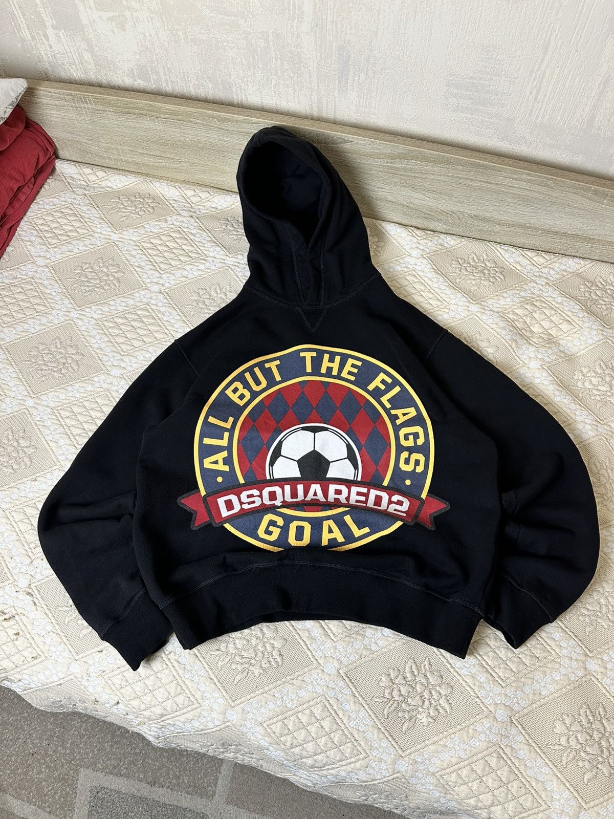 Dsquared2 🔥 Dsquared2 Football Soccer Hoodie Pullover Sweatshirt Logo Size US L / EU 52-54 / 3 - 2 Thumbnail