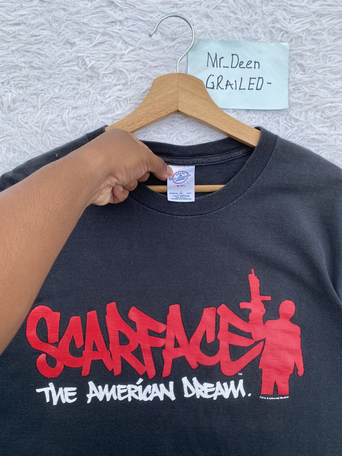 Vintage Rare Vintage Scarface “The American Dream” Tshirt Size US M / EU 48-50 / 2 - 9 Thumbnail
