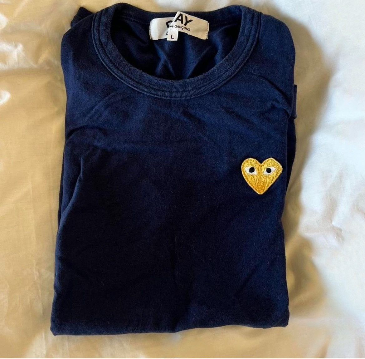 Comme des Garcons Comme Des Garçons Play Mens Tee Size US L / EU 52-54 / 3 - 1 Thumbnail