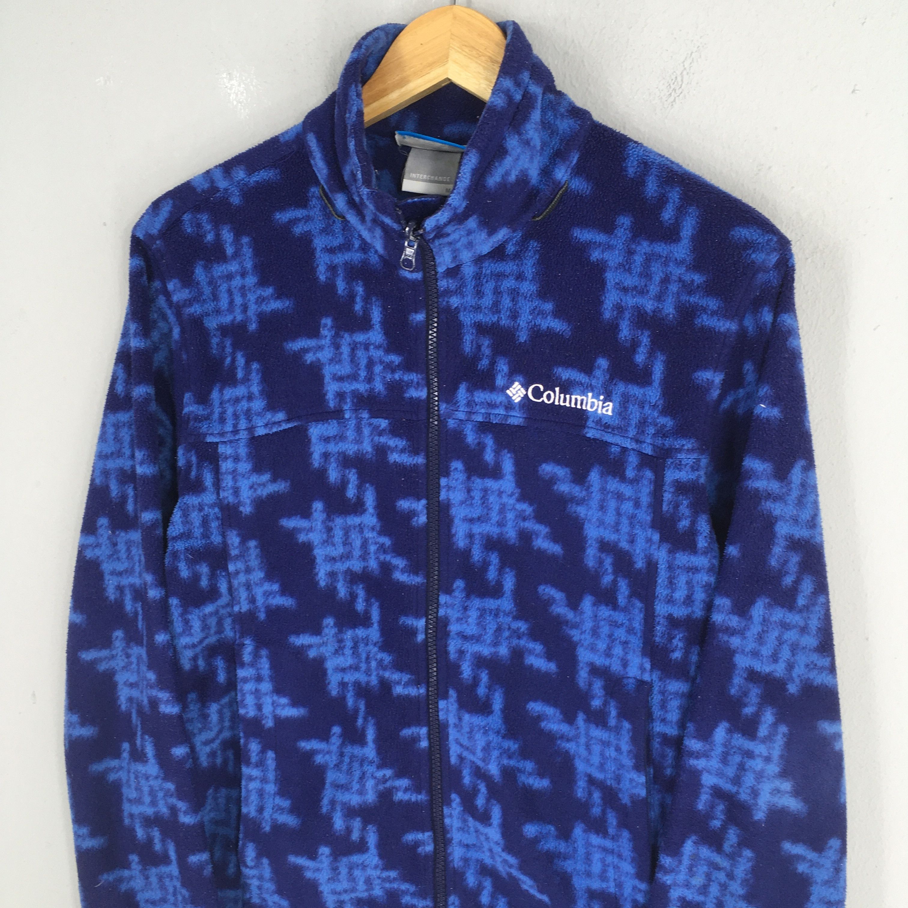 Vintage Vintage Columbia Sportswear Blue Fleece Sweatshirt Medium Size US M / EU 48-50 / 2 - 3 Thumbnail