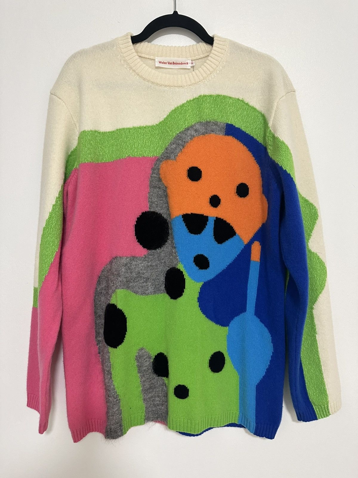 Walter Van Beirendonck Walter Van Beirondonck FW23 Hypereal Alien Knit (with Collar Size US S / EU 44-46 / 1 - 5 Thumbnail