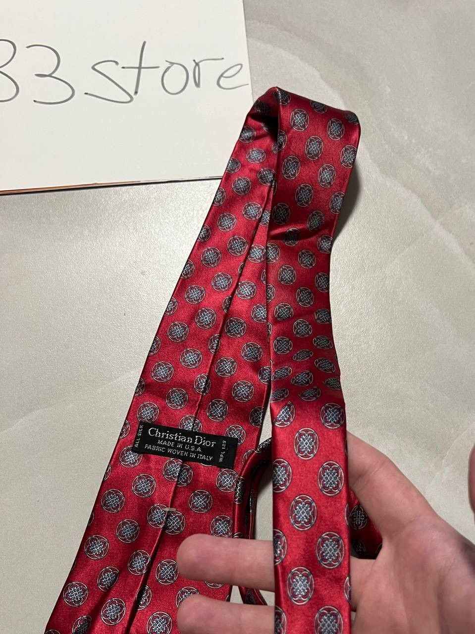 Christian Dior Monsieur Rare Vintage Christian Dior Tie Size ONE SIZE - 8 Thumbnail