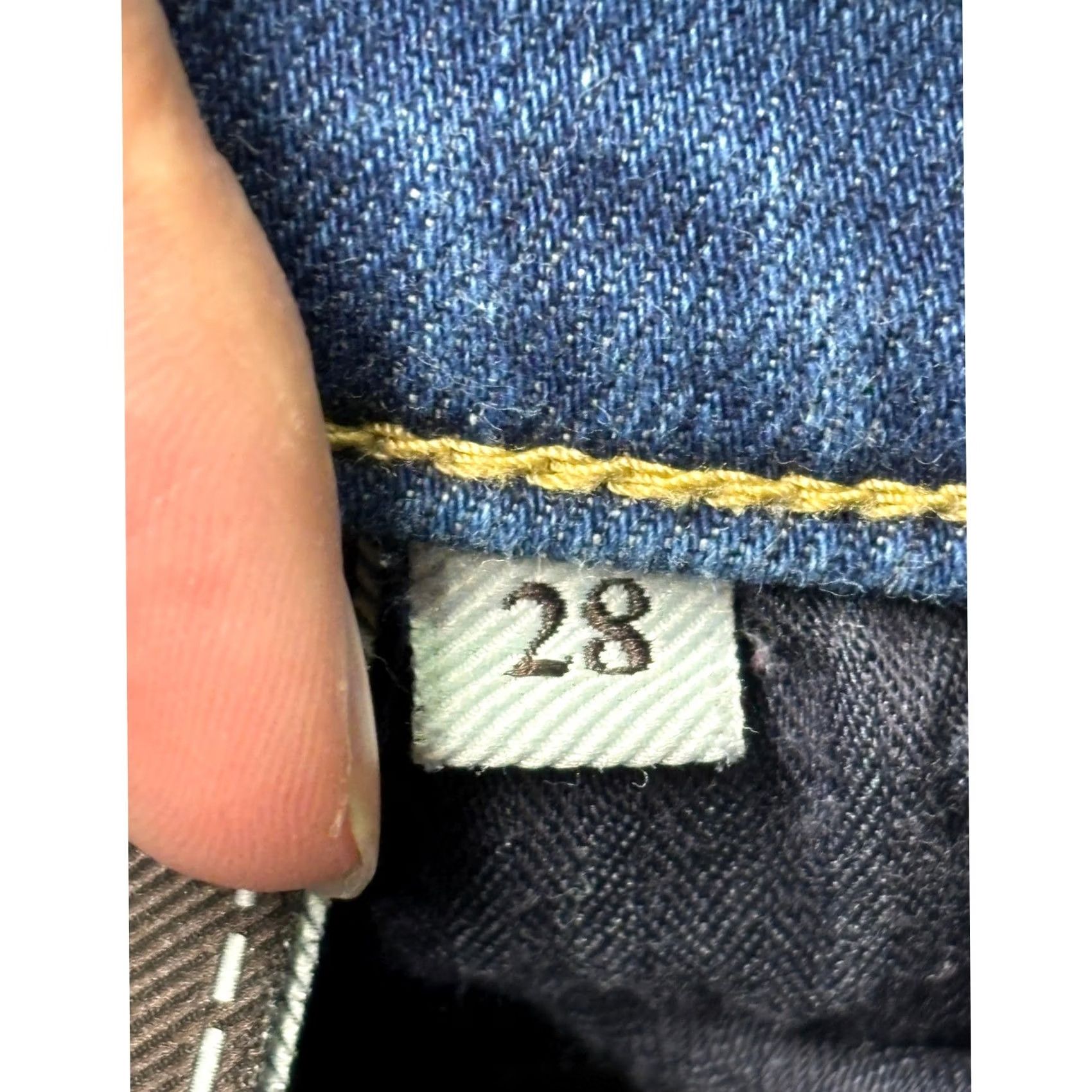 7 For All Mankind 7 For All Mankind The Skinny Bootcut Jeans Medium Wash Blue Denim 28X29 Made USA Women Jeans Size 28" / US 6 / IT 42 - 7 Thumbnail
