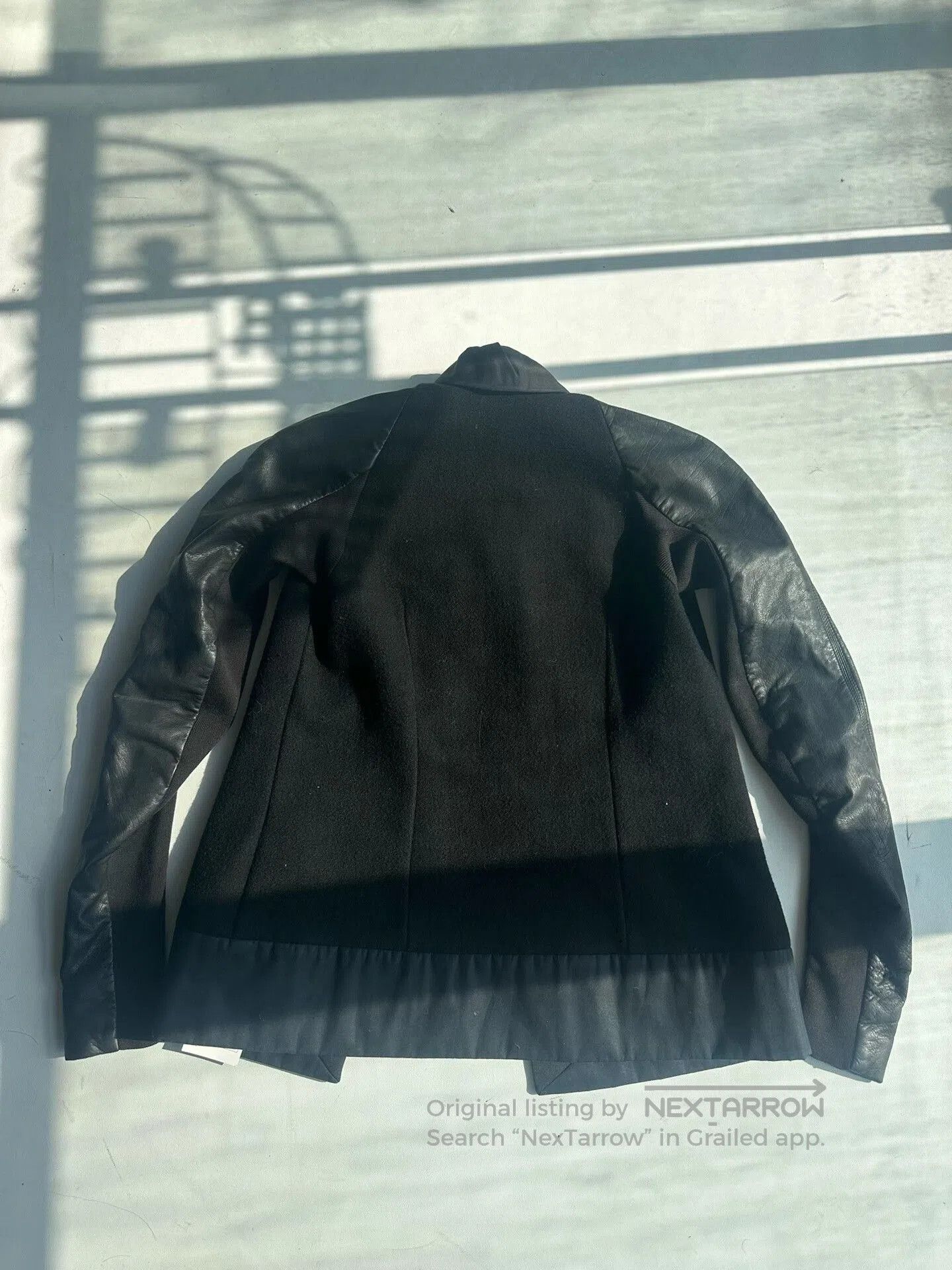 Rick Owens Rick Owens Wool and Leather Jacket. Size US XXS / EU 40 - 2 Thumbnail