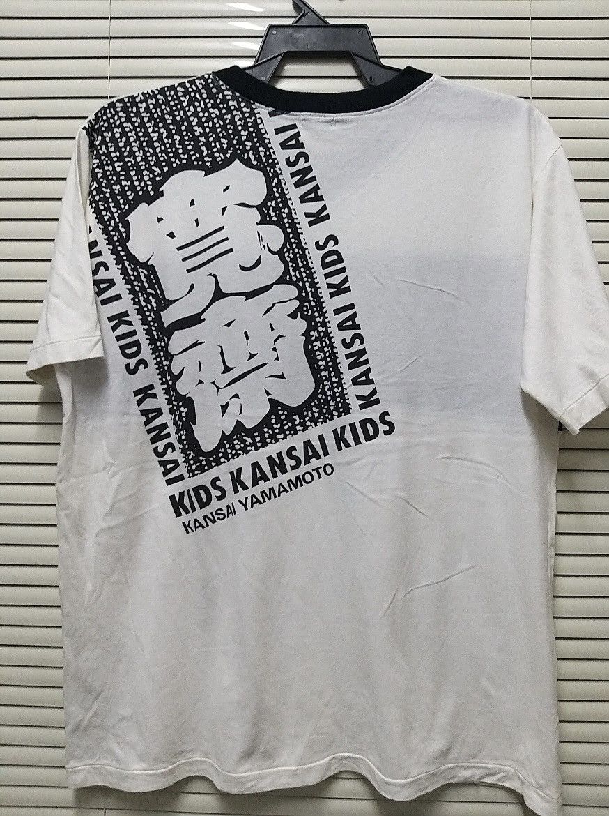 Kansai Yamamoto VINTAGE KANSAI YAMAMOTO BIG SPELL V-NECK T SHIRT Size US L / EU 52-54 / 3 - 2 Thumbnail