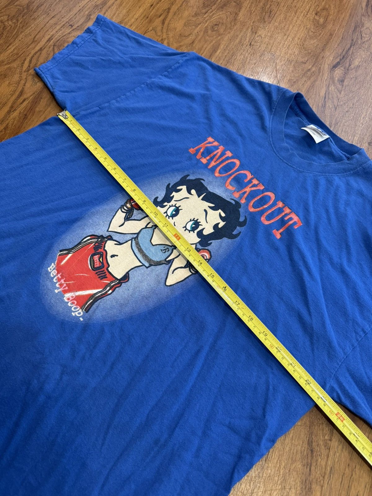 Vintage Vintage 90’s Betty Boop Knockout Boxing Boxer Cartoon XL Size US XL / EU 56 / 4 - 5 Thumbnail