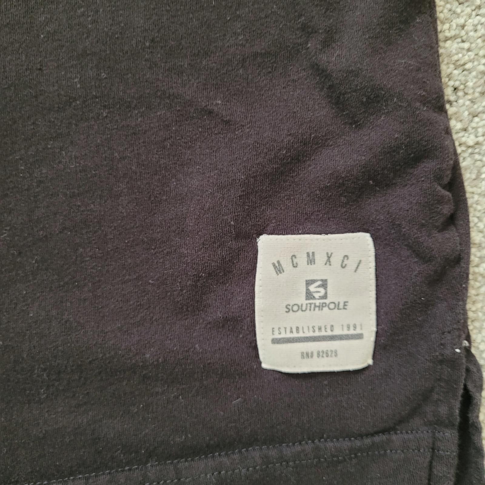 Southpole Southpole Large T-Shirt Gray Black Pocket Tee Size US L / EU 52-54 / 3 - 3 Thumbnail