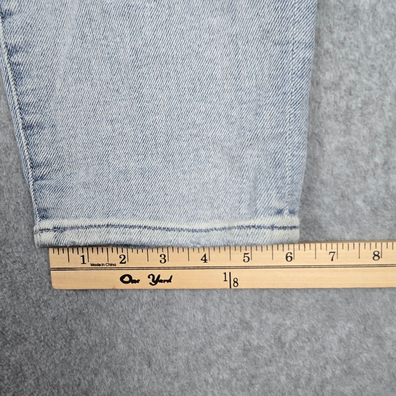 7 For All Mankind 7 for All Mankind 31 Josephina Distressed Button Fly Jeans Size 31" - 21 Thumbnail