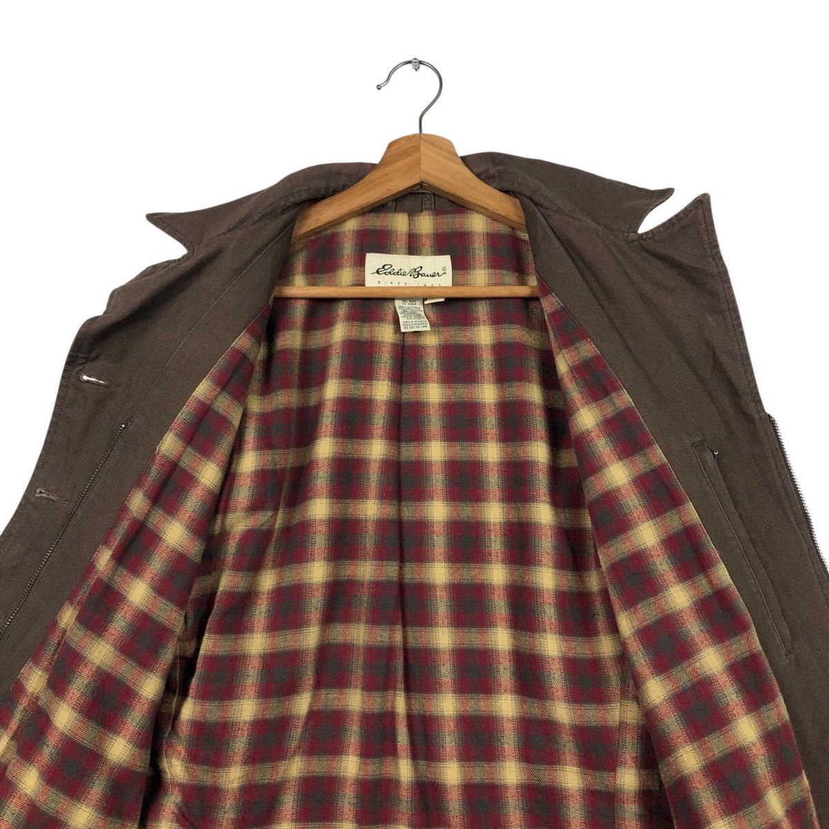 Japanese Brand Vintage Eddie Bauer Blanket Liner Coat Canvas Ranchwear Size US XS / EU 42 / 0 - 15 Thumbnail