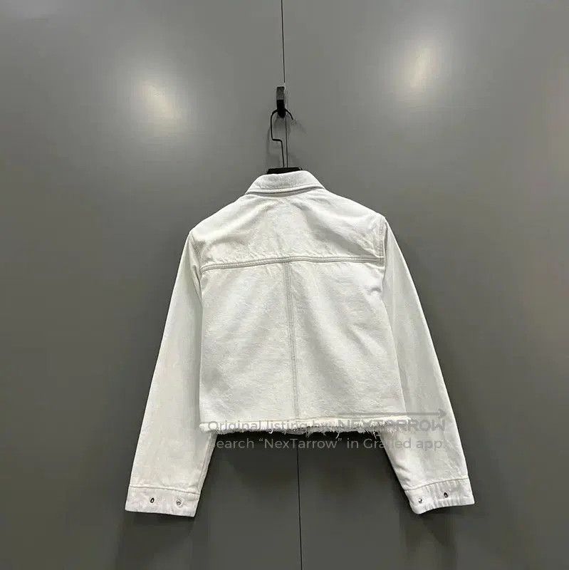 Kenzo KENZO White Cotton Ladies' Jacket . Size XXS / US 00 / IT 34 - 2 Thumbnail