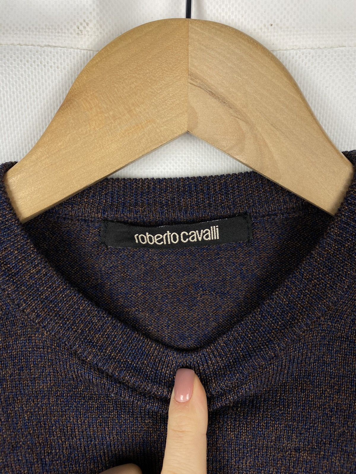 Roberto Cavalli Roberto Cavalli men’s wool sweater pullover size M Size US M / EU 48-50 / 2 - 9 Thumbnail