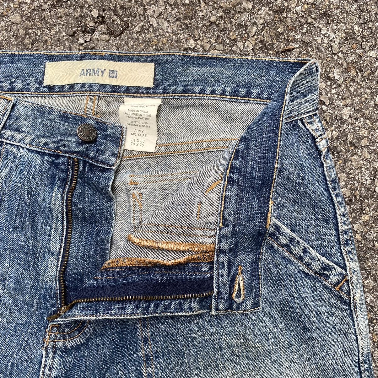 Vintage Gap Army Militaire Bush Pants Denim Workwear