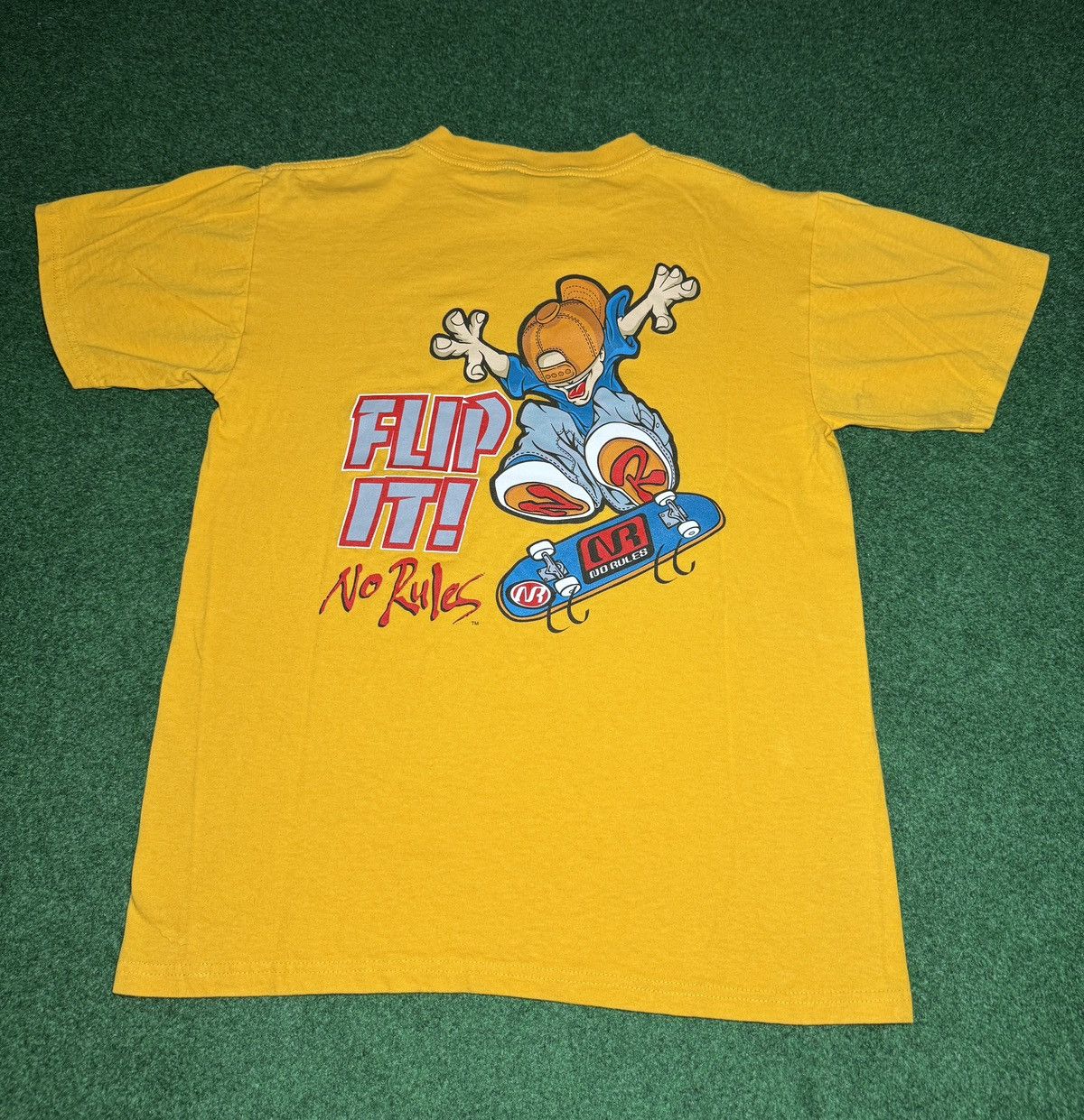Vintage Y2K No Rules Skater Grunge Korn Punk S/M T Shirt Size US M / EU 48-50 / 2 - 1 Thumbnail