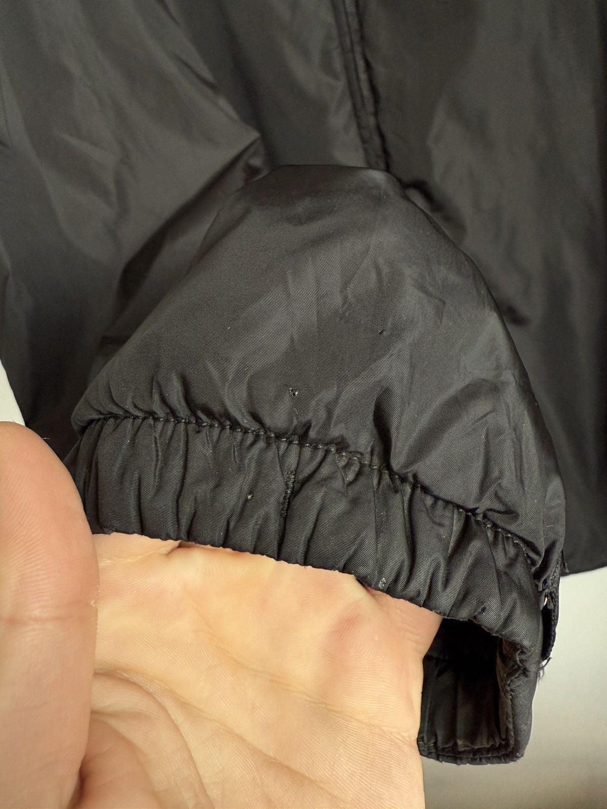 Prada Prada SGV810 Vintage Nylon Zip Jacket – Black Size US XL / EU 56 / 4 - 11 Thumbnail