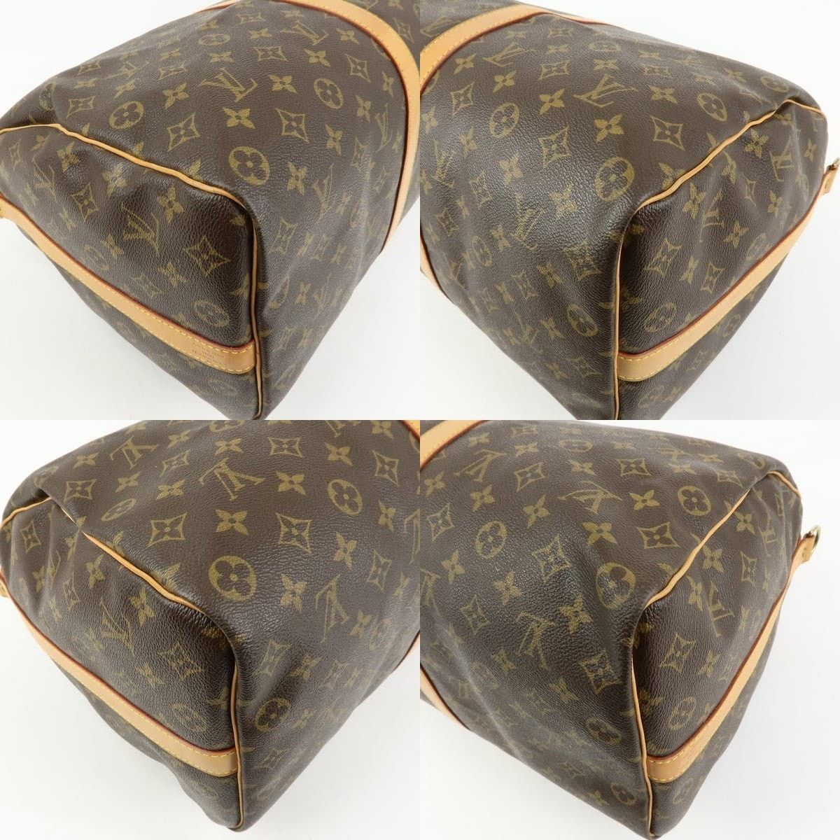 Louis Vuitton Louis Vuitton Monogram Keepall Bandouliere 50 Duffle Bag Size ONE SIZE - 5 Thumbnail