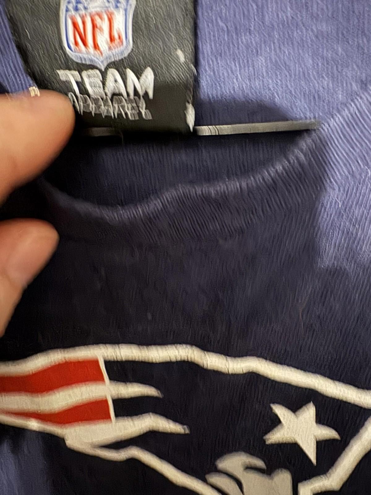 Other New England Patriots Long Sleeve T Shirt Men L Blue Size ONE SIZE - 6 Thumbnail