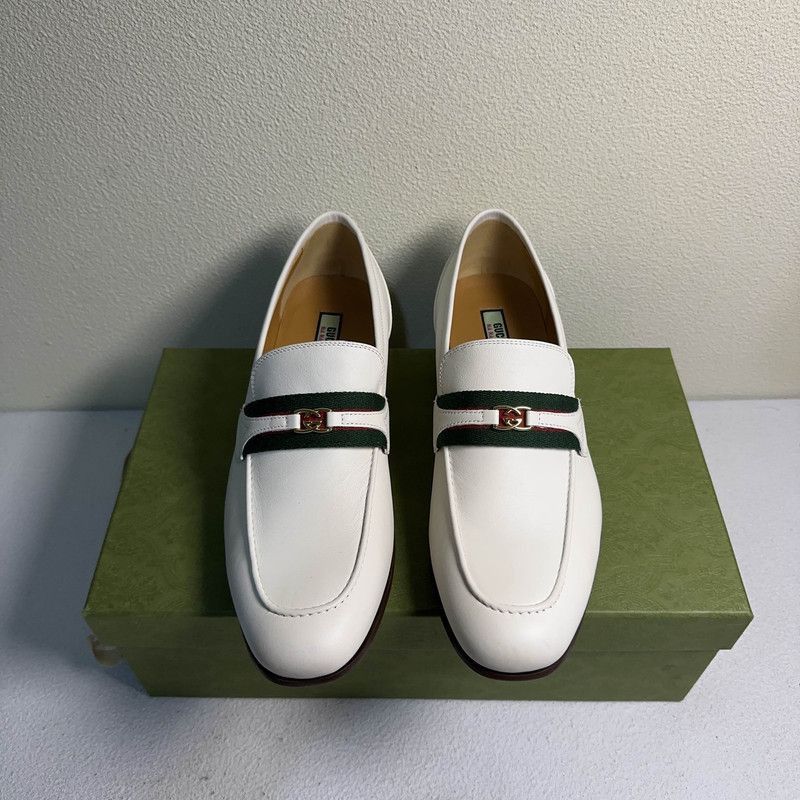 Gucci Gucci Interlocking Leather Slip-On Casual Shoes - Size US 11 / EU 44 - 2 Thumbnail