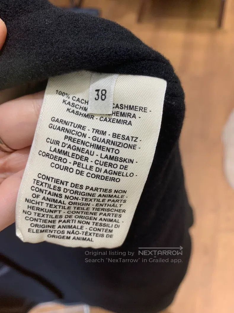 Hermes Hermes Navy Blue Cashmere Overcoat Size XS / US 0-2 / IT 36-38 - 4 Thumbnail