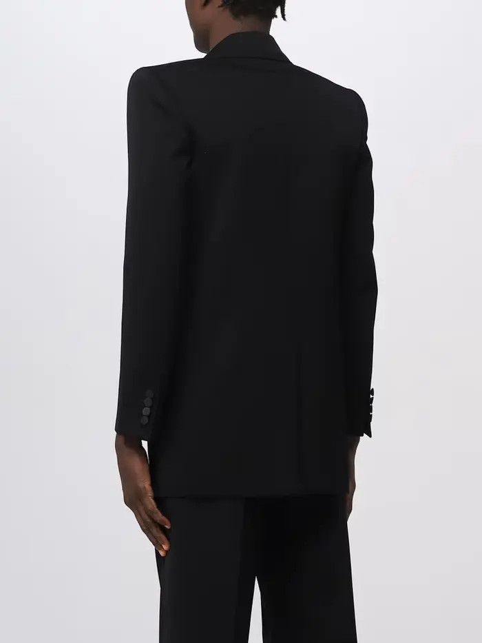 Saint Laurent Paris o1bcso1str1124 Veste Tux Grain Jacket in Black Size US M / EU 48-50 / 2 - 5 Thumbnail
