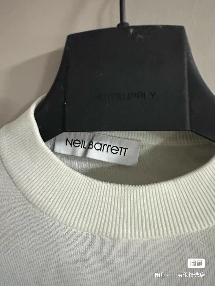 Neil Barrett NEIL BARRETT Striped Knitwear top shirt Size US M / EU 48-50 / 2 - 3 Thumbnail