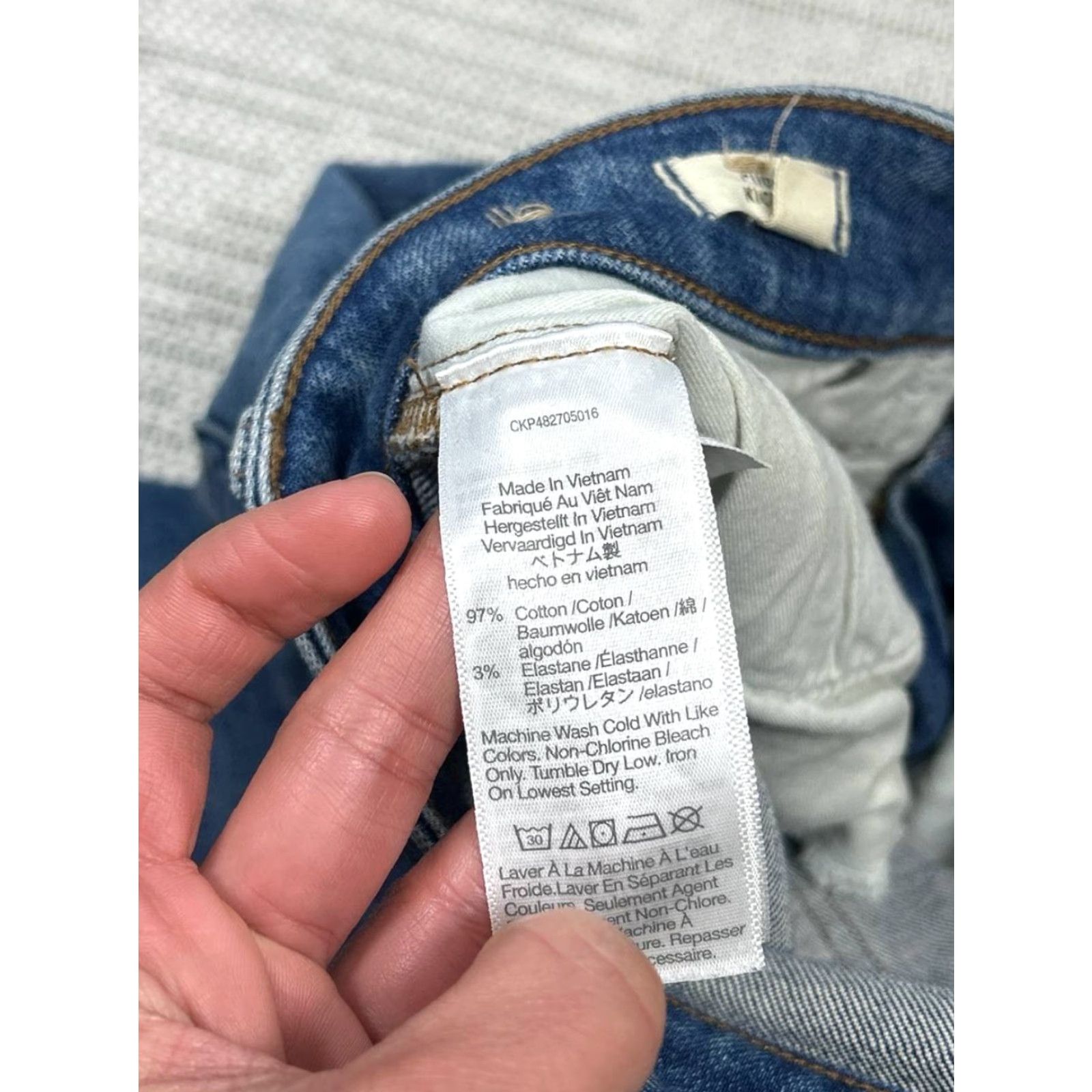 Madewell Madewell Jeans Women 27 Blue Denim Cotton Cropped Boot Cut Straight Leg 26x27 City Preppy 5-Pocket Womens Size 27" / US 4 / IT 40 - 5 Thumbnail