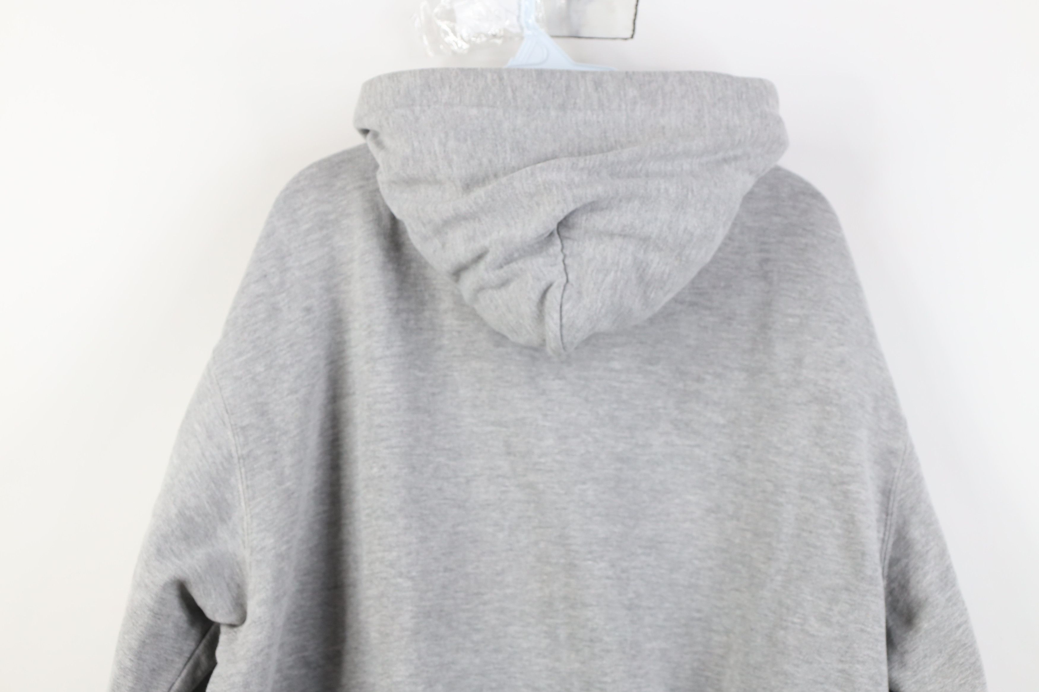 Vintage Vintage 90s Y2K Streetwear Blank Heavyweight Full Zip Hoodie Size US XL / EU 56 / 4 - 13 Thumbnail