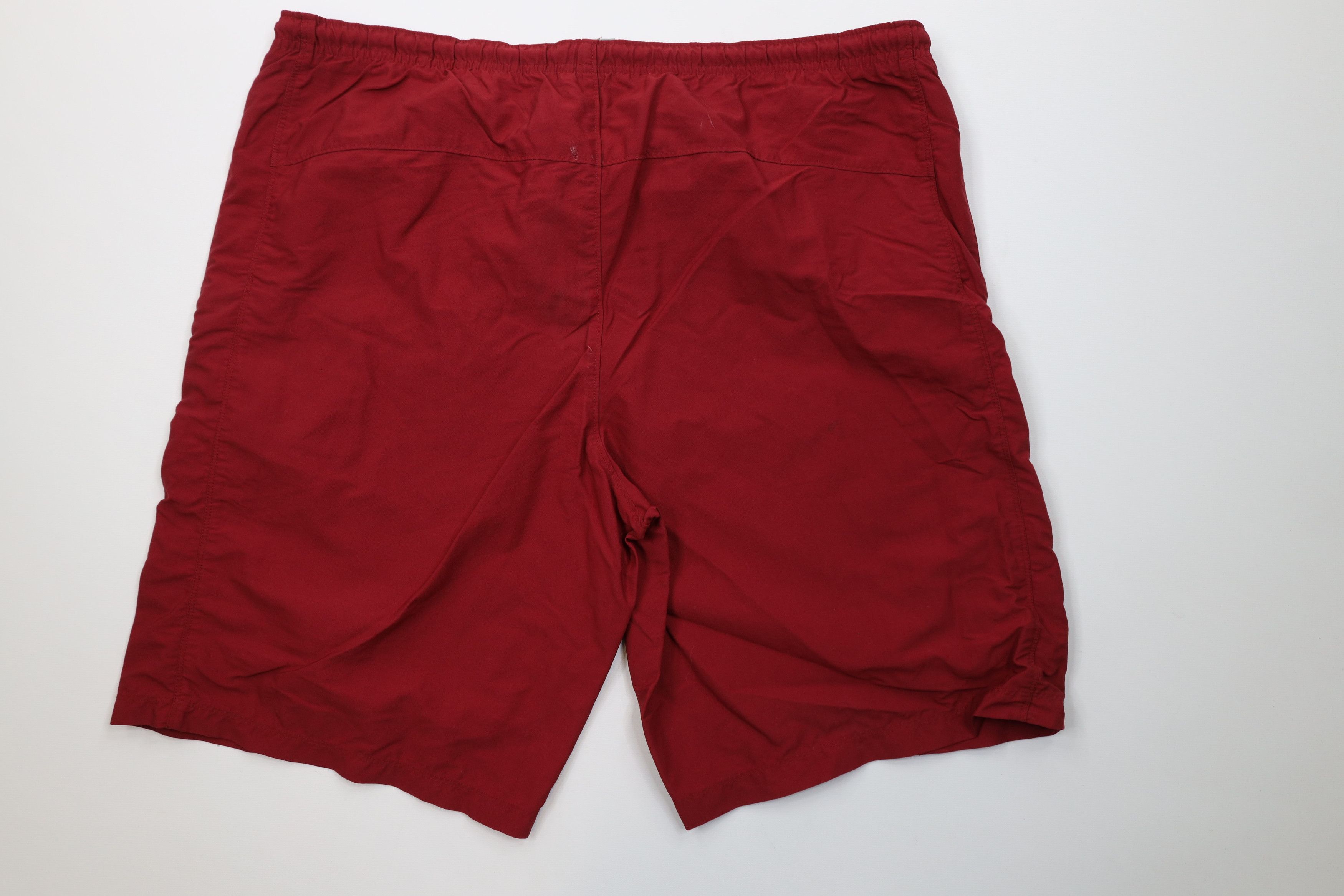 Nike AS IS Vintage Nike Travis Scott Mini Swoosh Shorts Red Size US 36 / EU 52 - 9 Thumbnail
